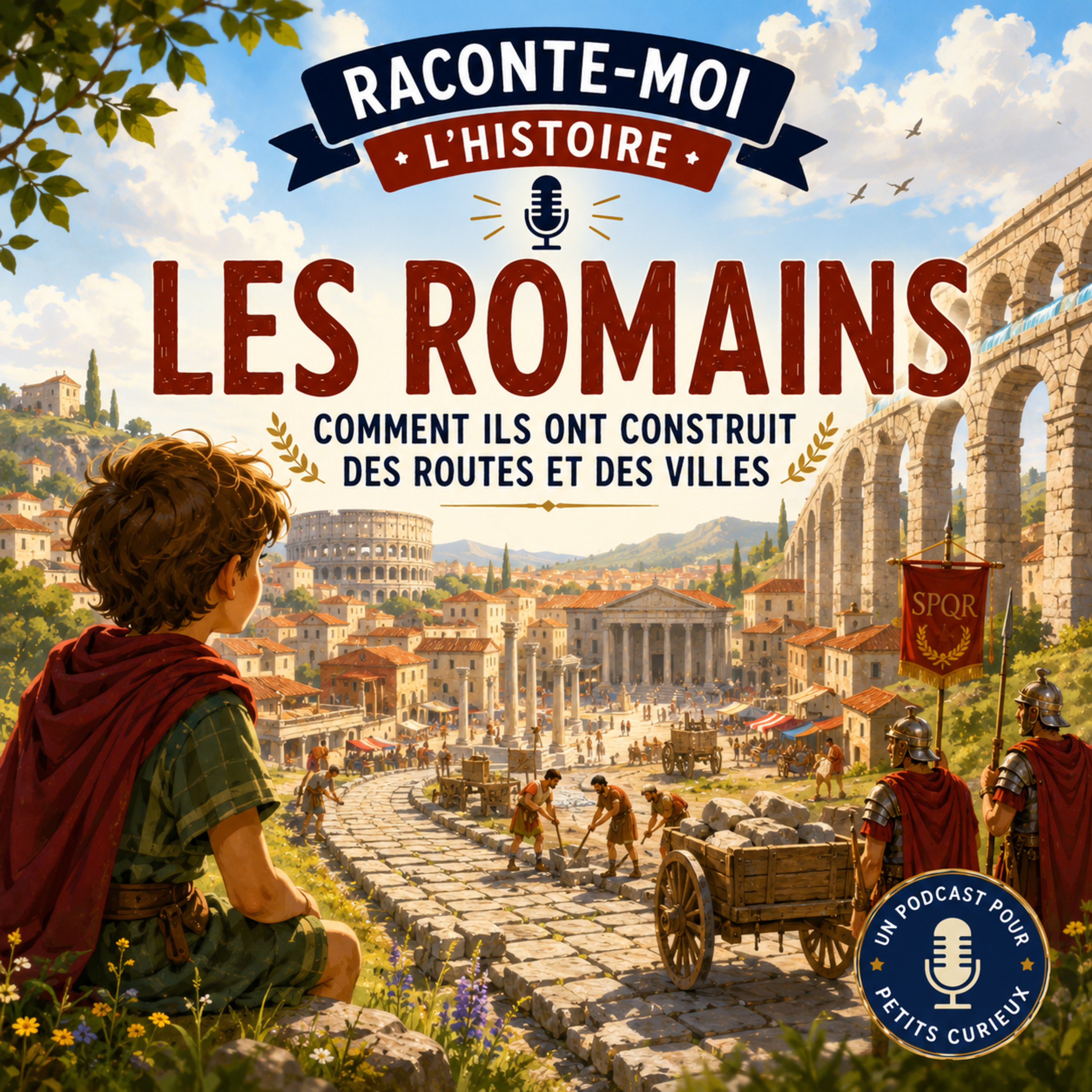 Les Romains – comment ils ont construit des routes et des villes