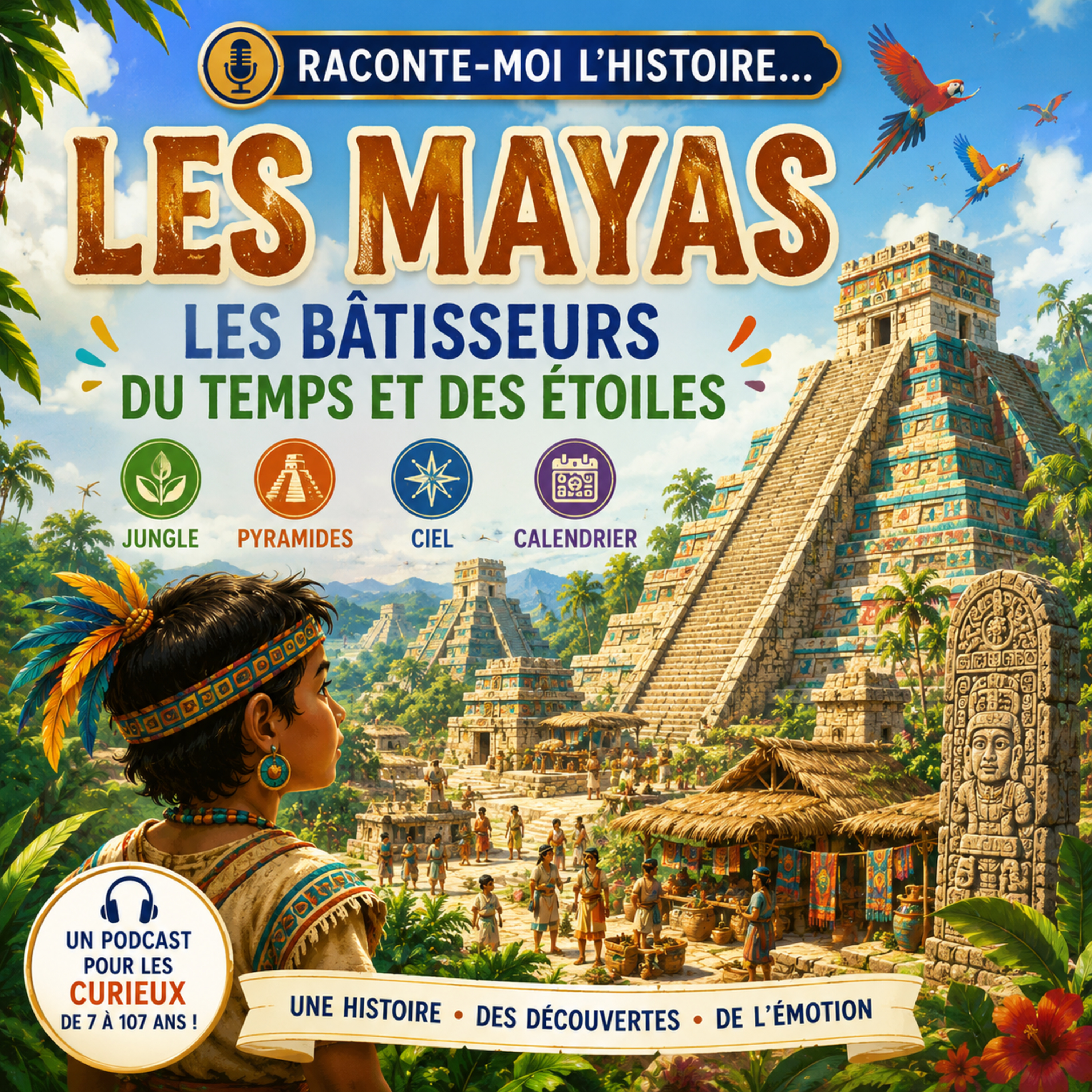 Les Mayas – les bâtisseurs du temps et des étoiles