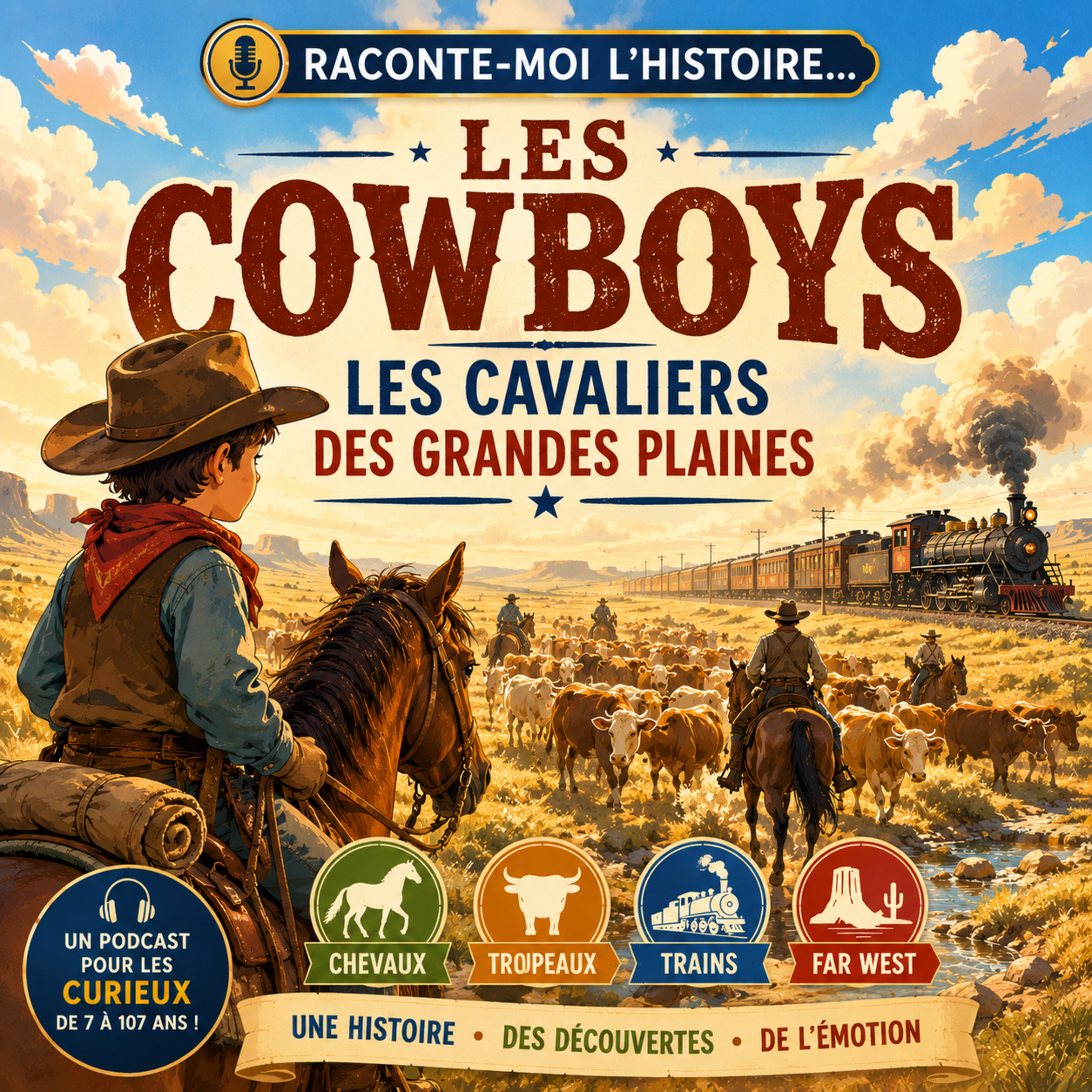 Les cowboys – les cavaliers des grandes plaines