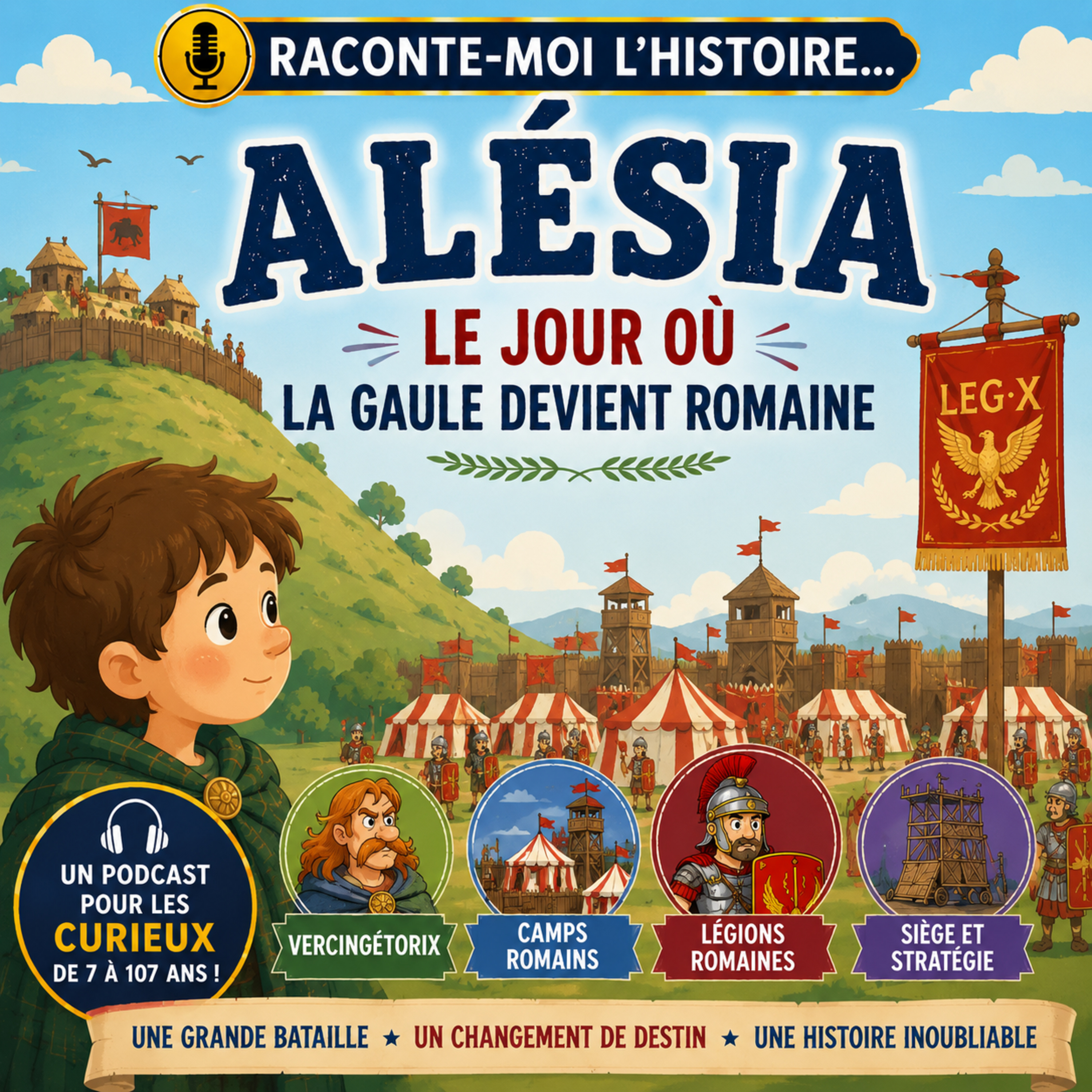Alésia – le jour où la Gaule devient romaine