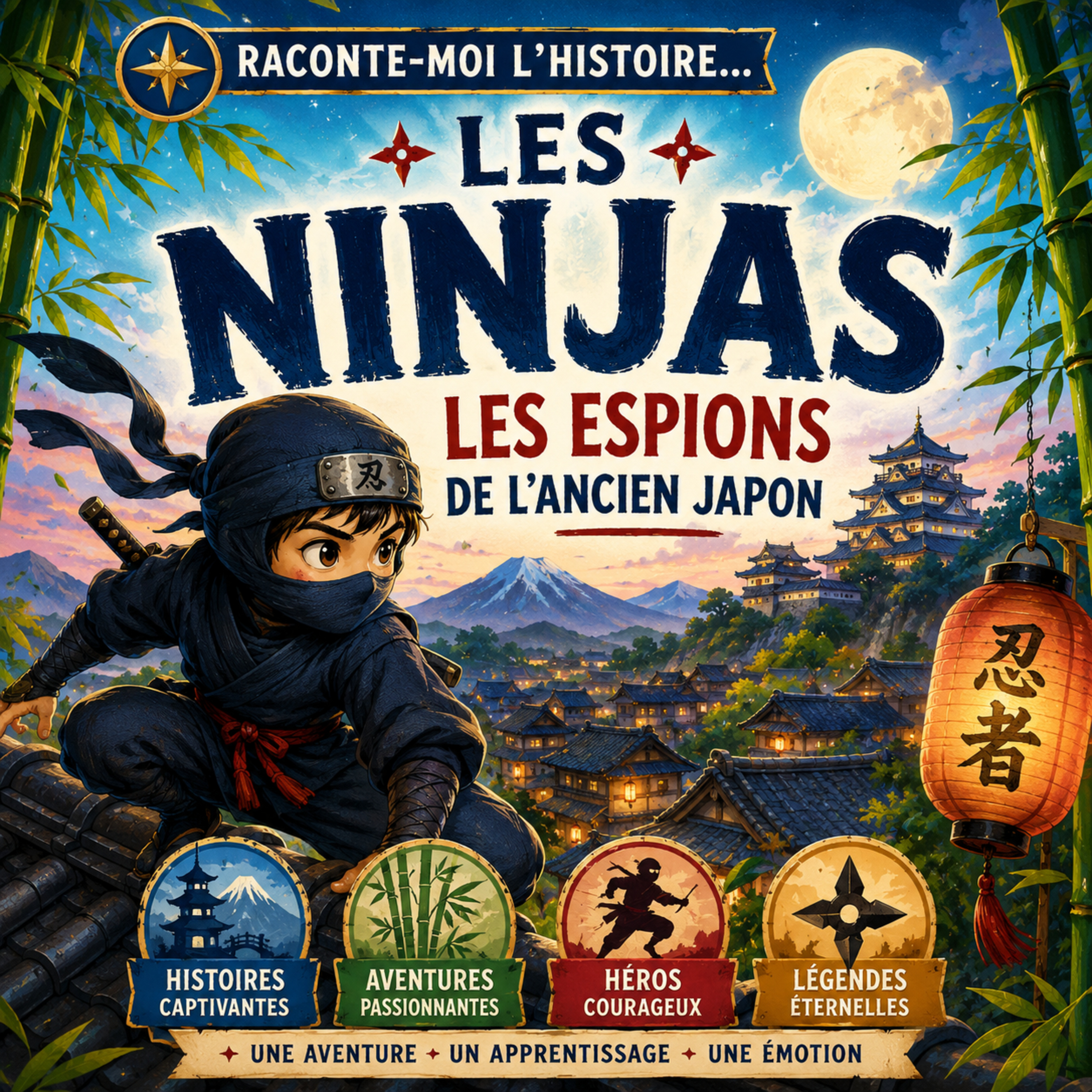 Les ninjas – les espions de l’ancien Japon