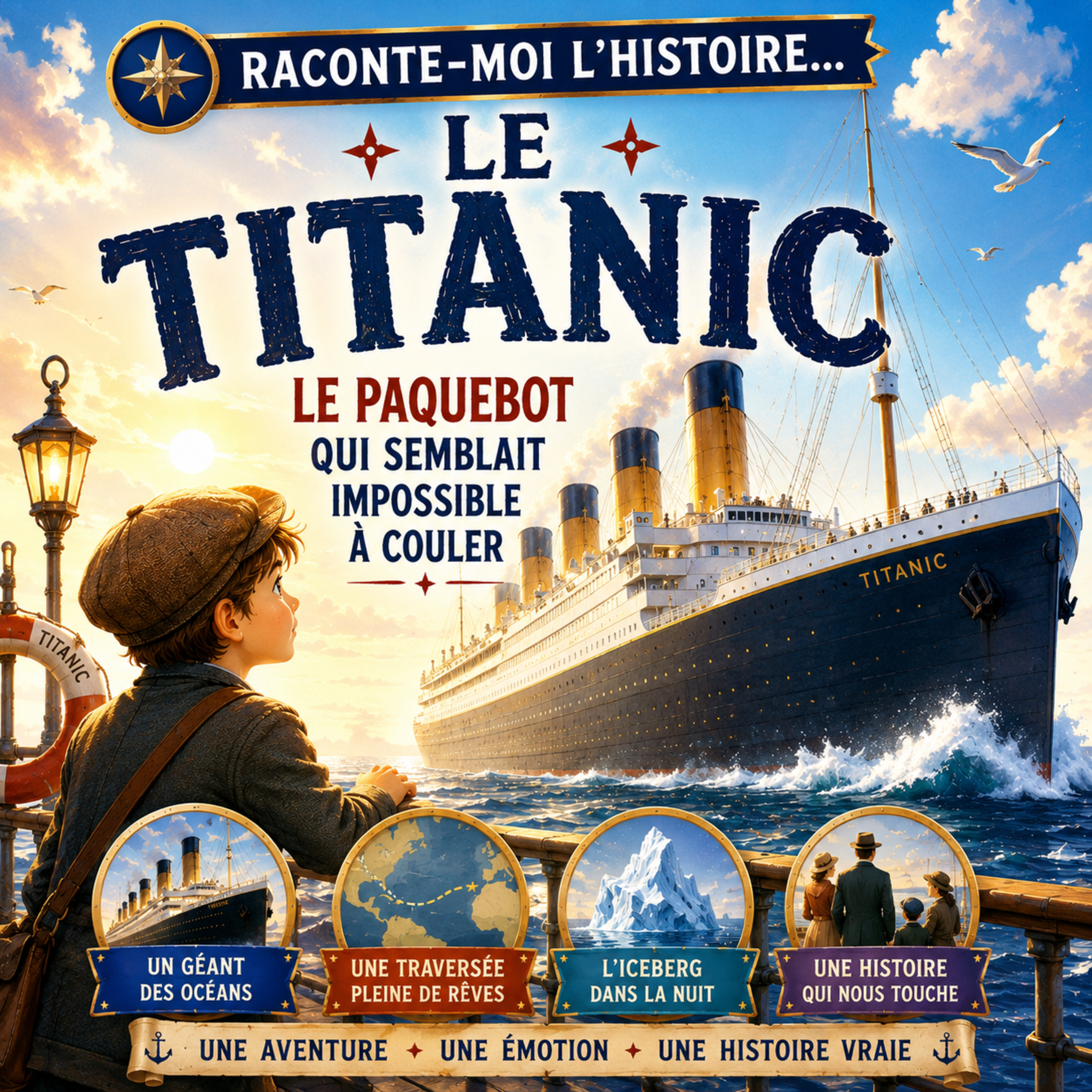 Le Titanic – le paquebot qui semblait impossible à couler