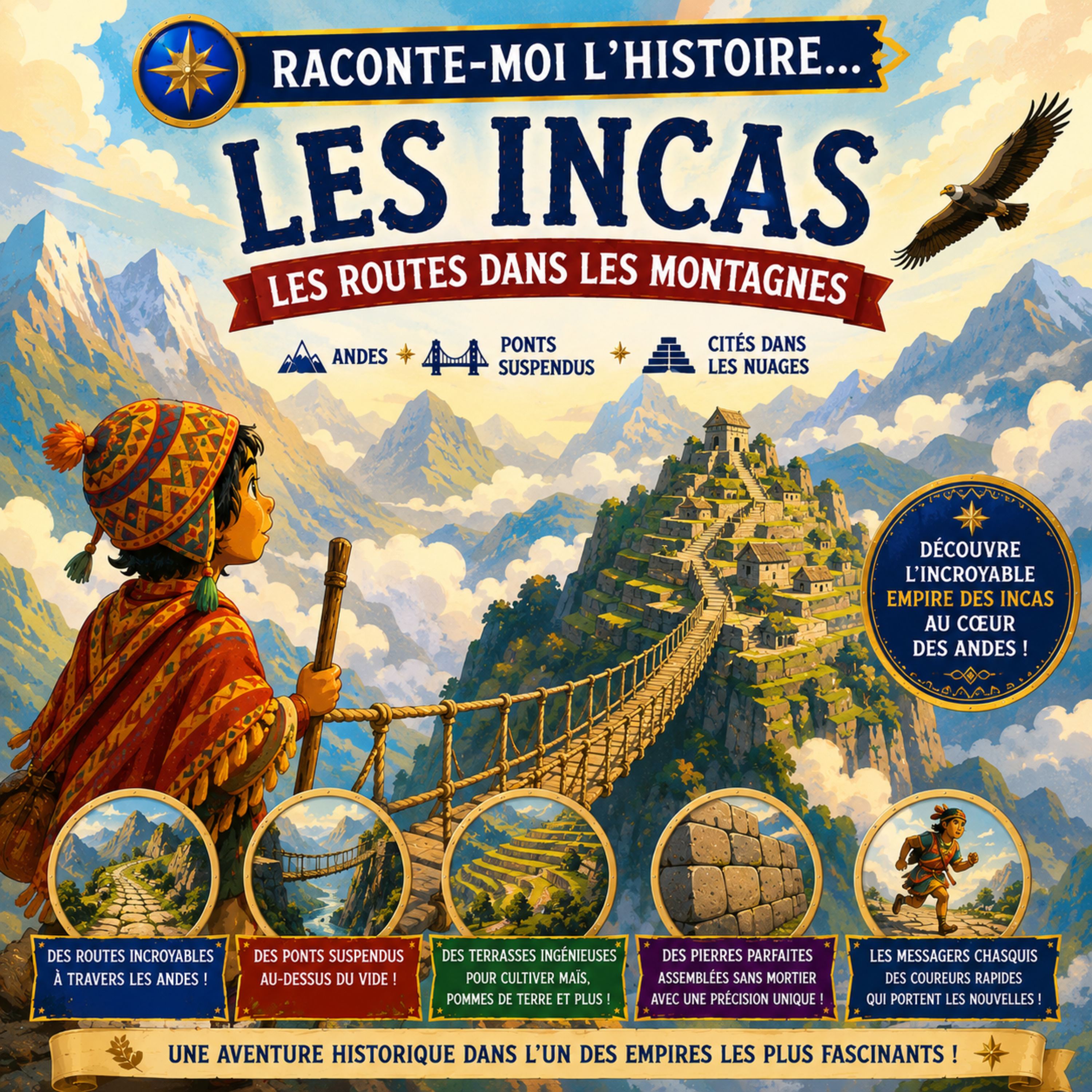 Les Incas – les routes dans les montagnes
