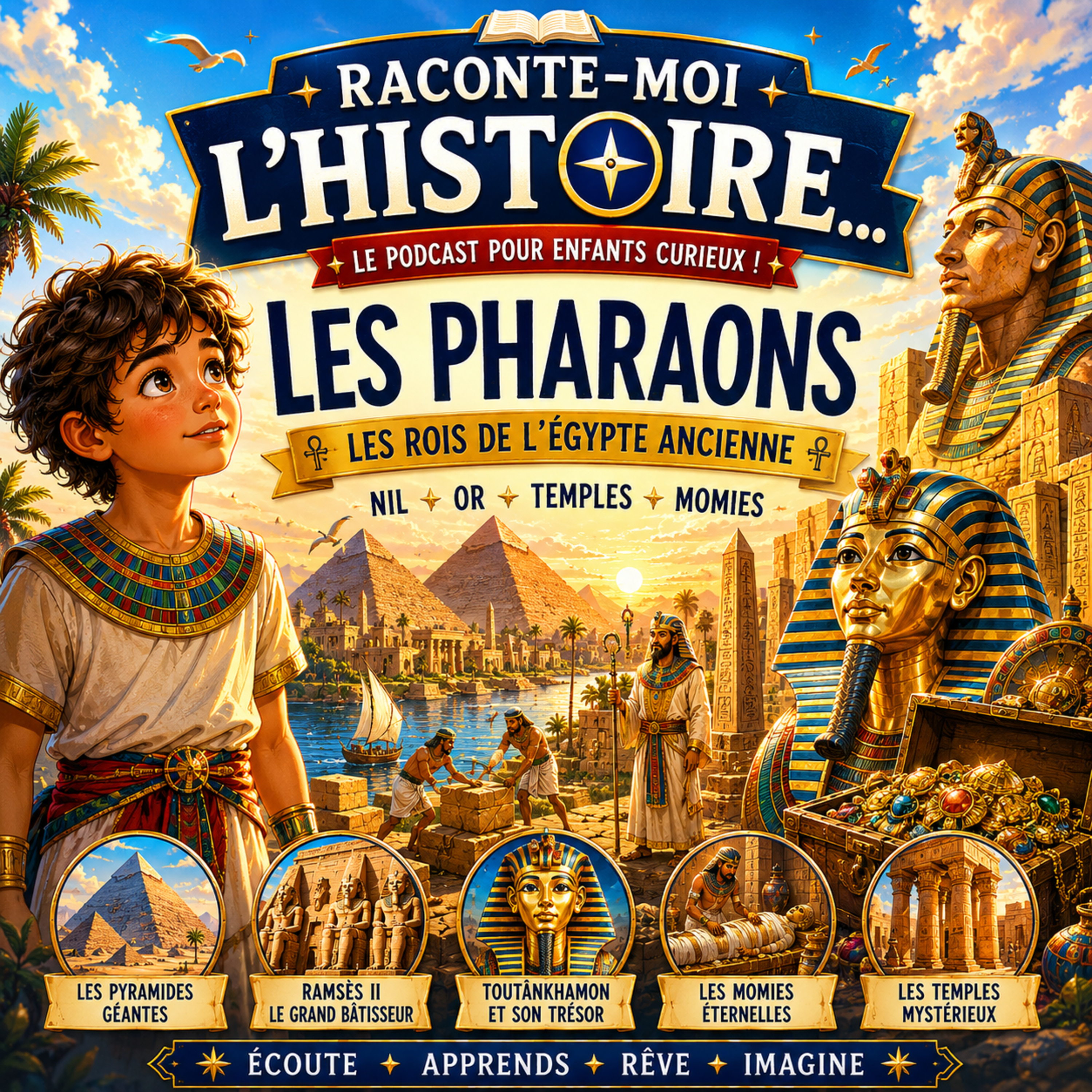 Les pharaons – les rois de l’Égypte ancienne