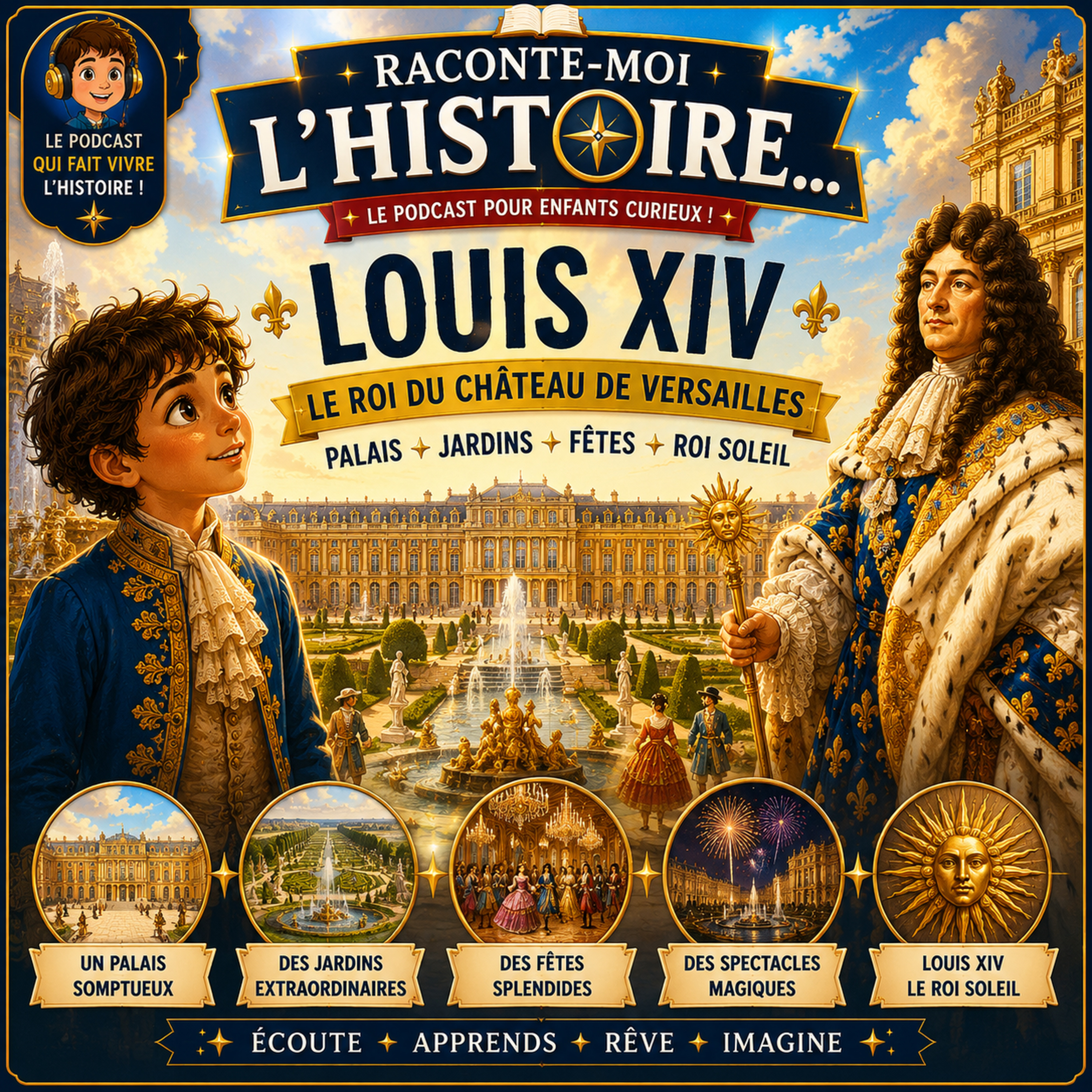 Louis XIV – le roi du château de Versailles