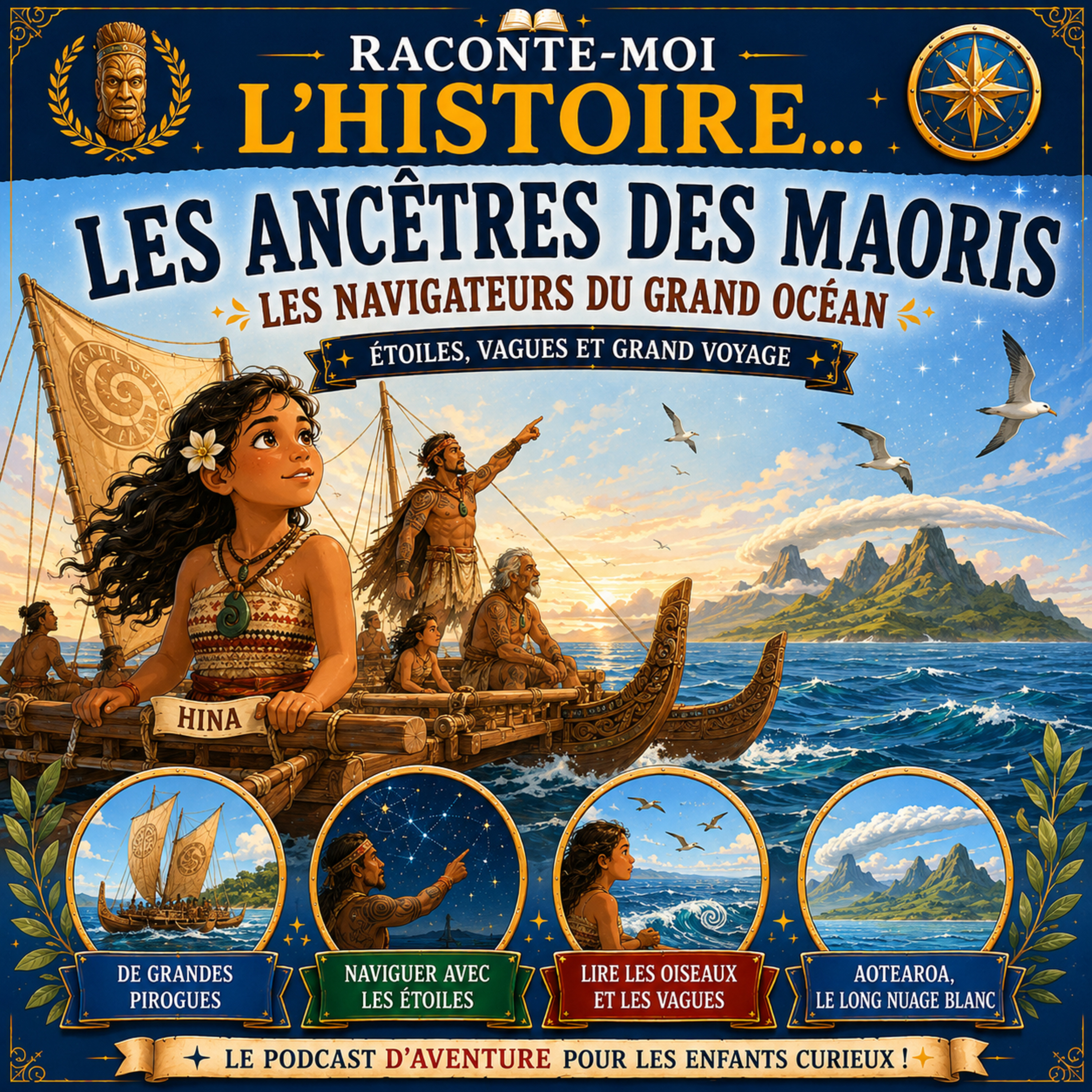 Les ancêtres des Maoris – les navigateurs du grand océan episode artwork