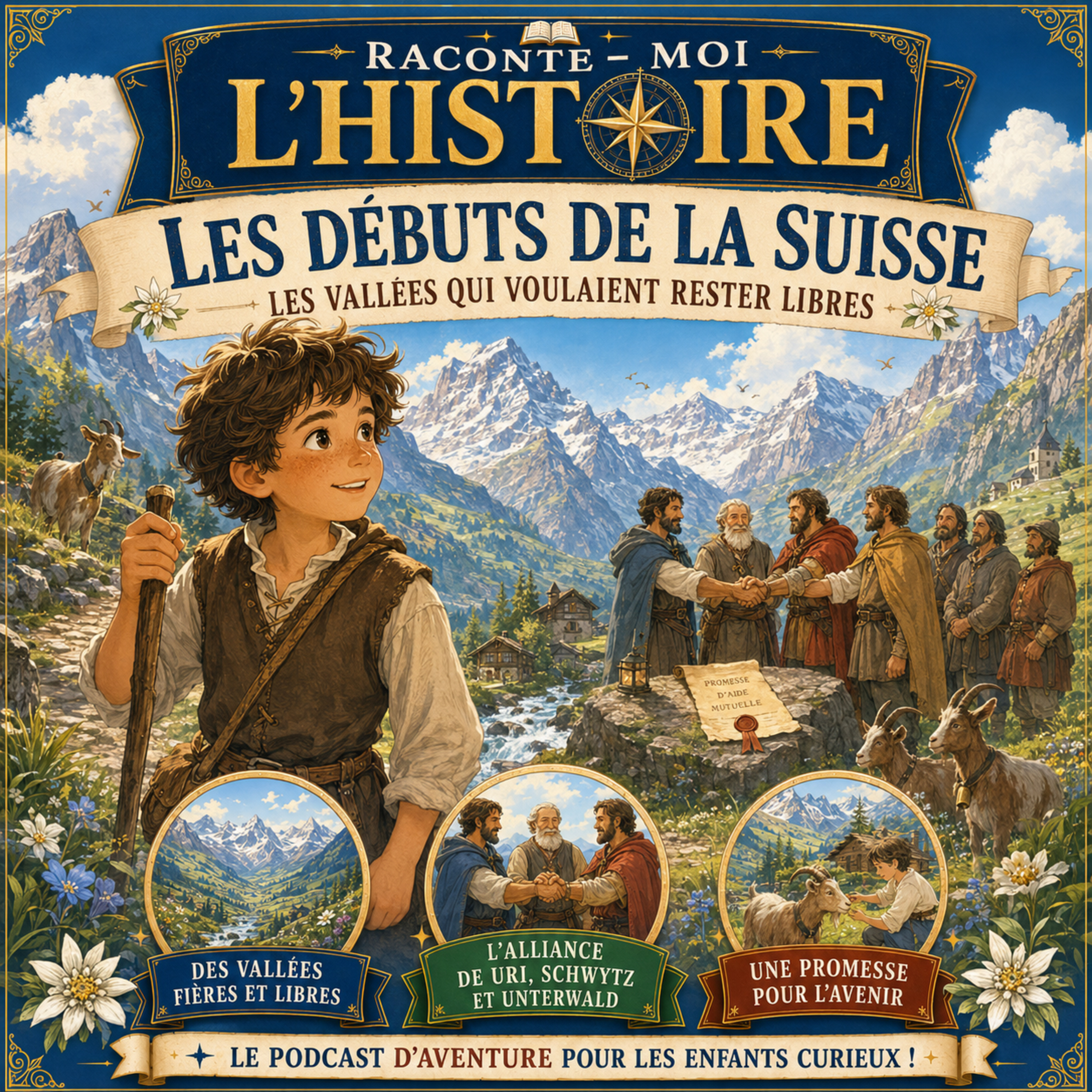 Les débuts de la Suisse – les vallées qui voulaient rester libres