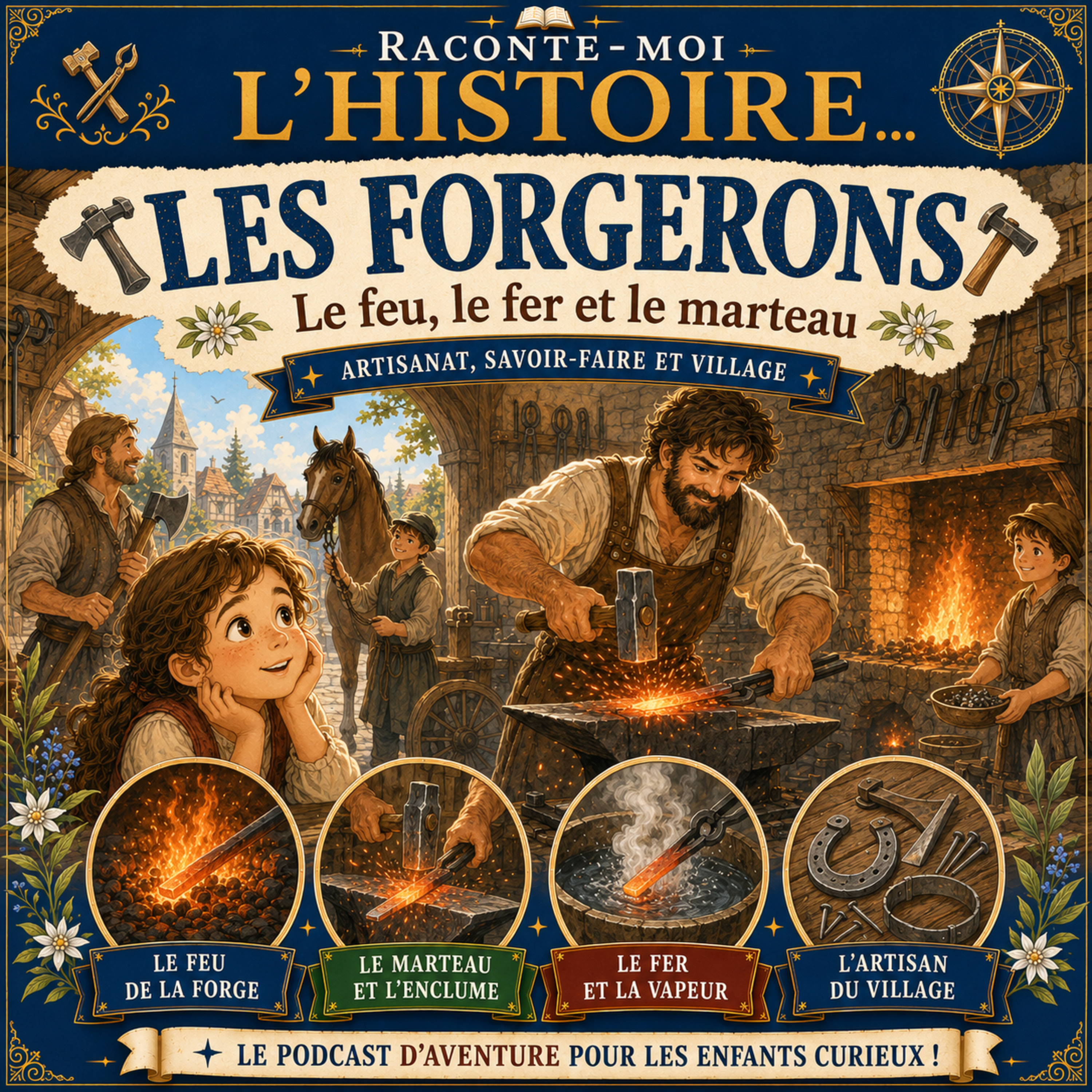 Les forgerons – le feu, le fer et le marteau episode artwork