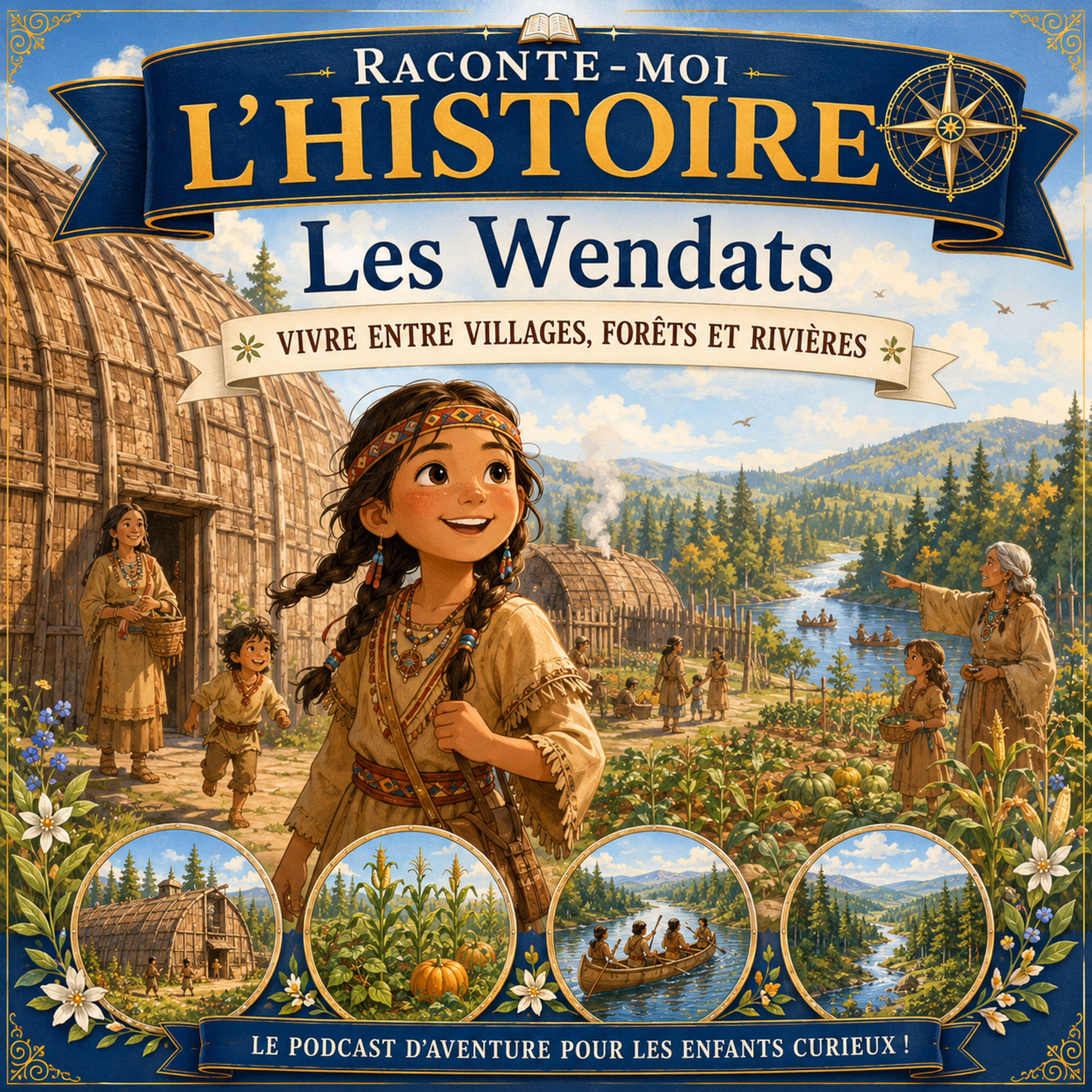 Les Wendats – vivre entre villages, forêts et rivières
