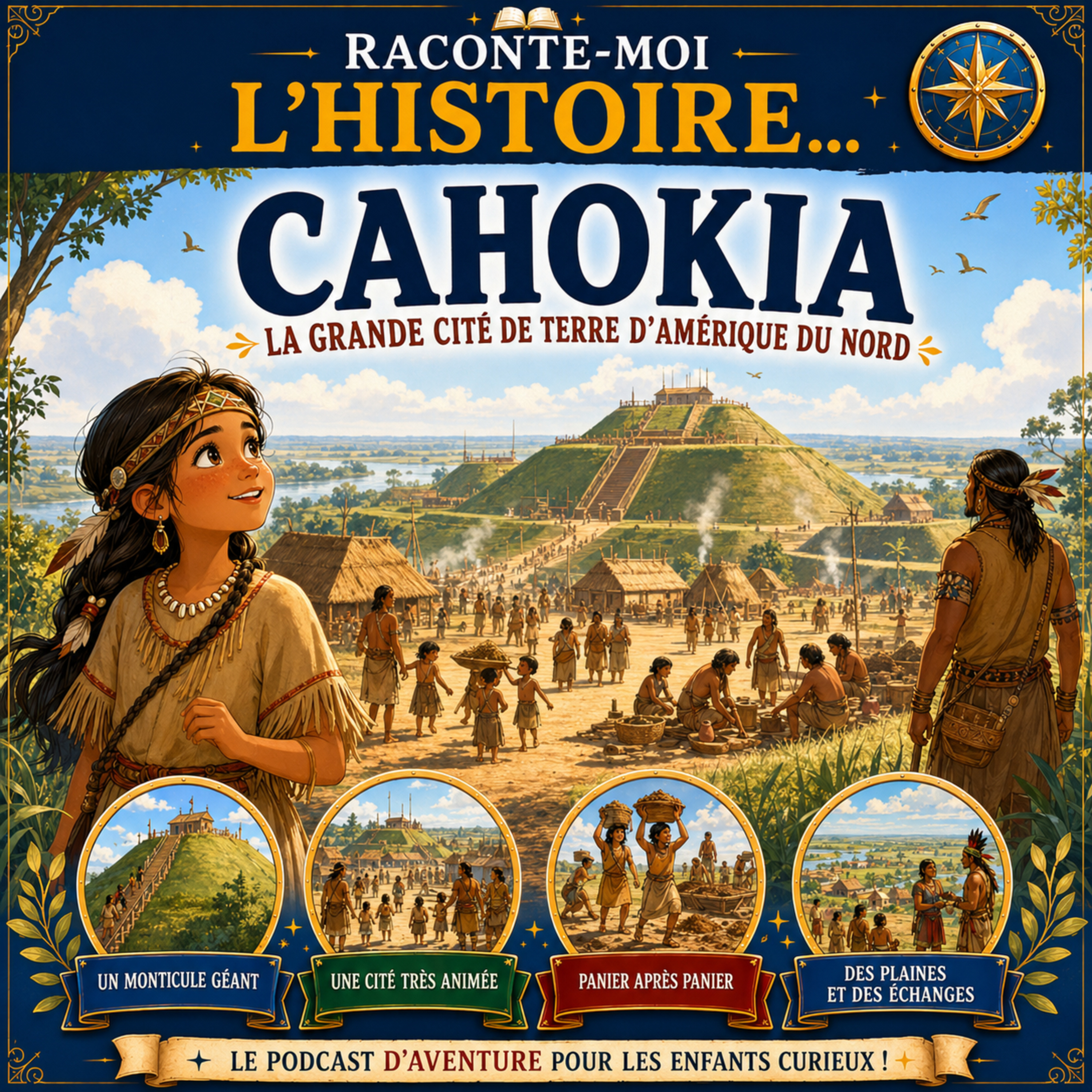 Cahokia – la grande cité de terre d’Amérique du Nord