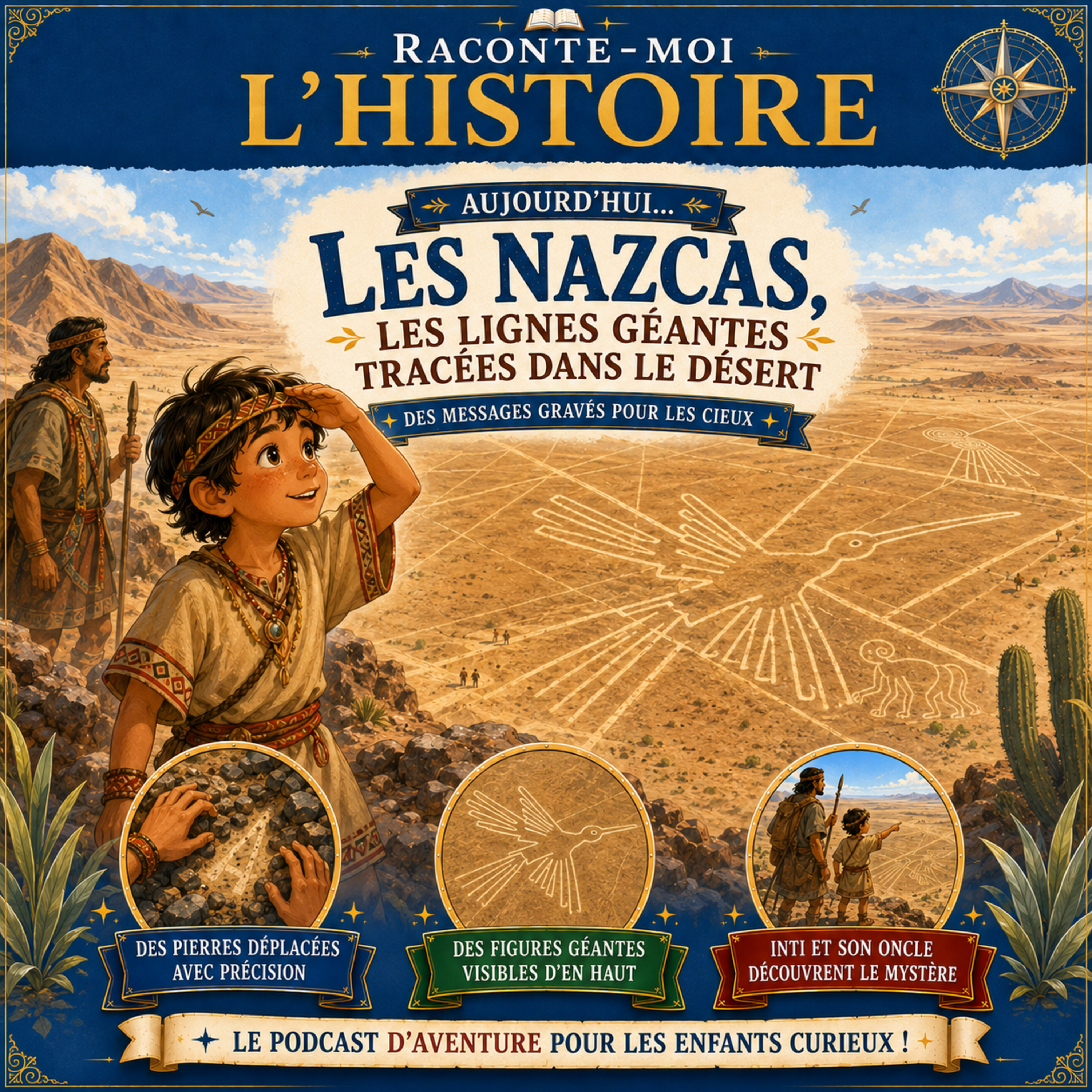 Les Nazcas – les lignes géantes tracées dans le désert episode artwork