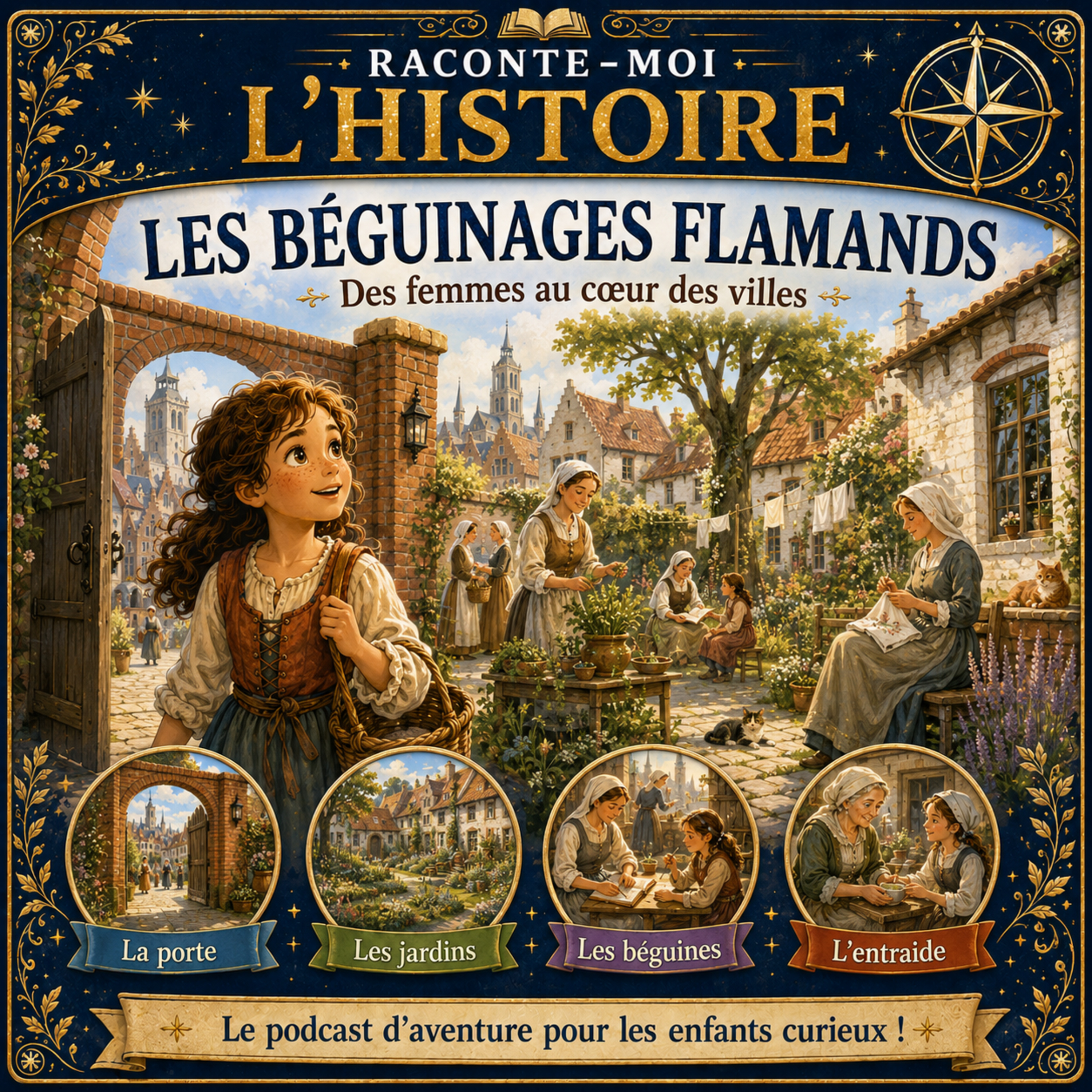 Les béguinages flamands – des femmes au cœur des villes