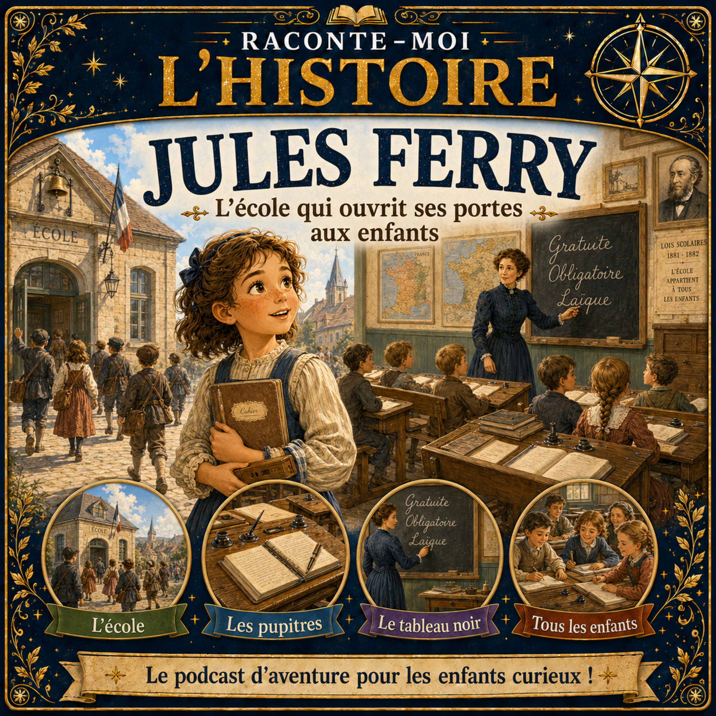 Jules Ferry – l’école qui ouvrit ses portes aux enfants
