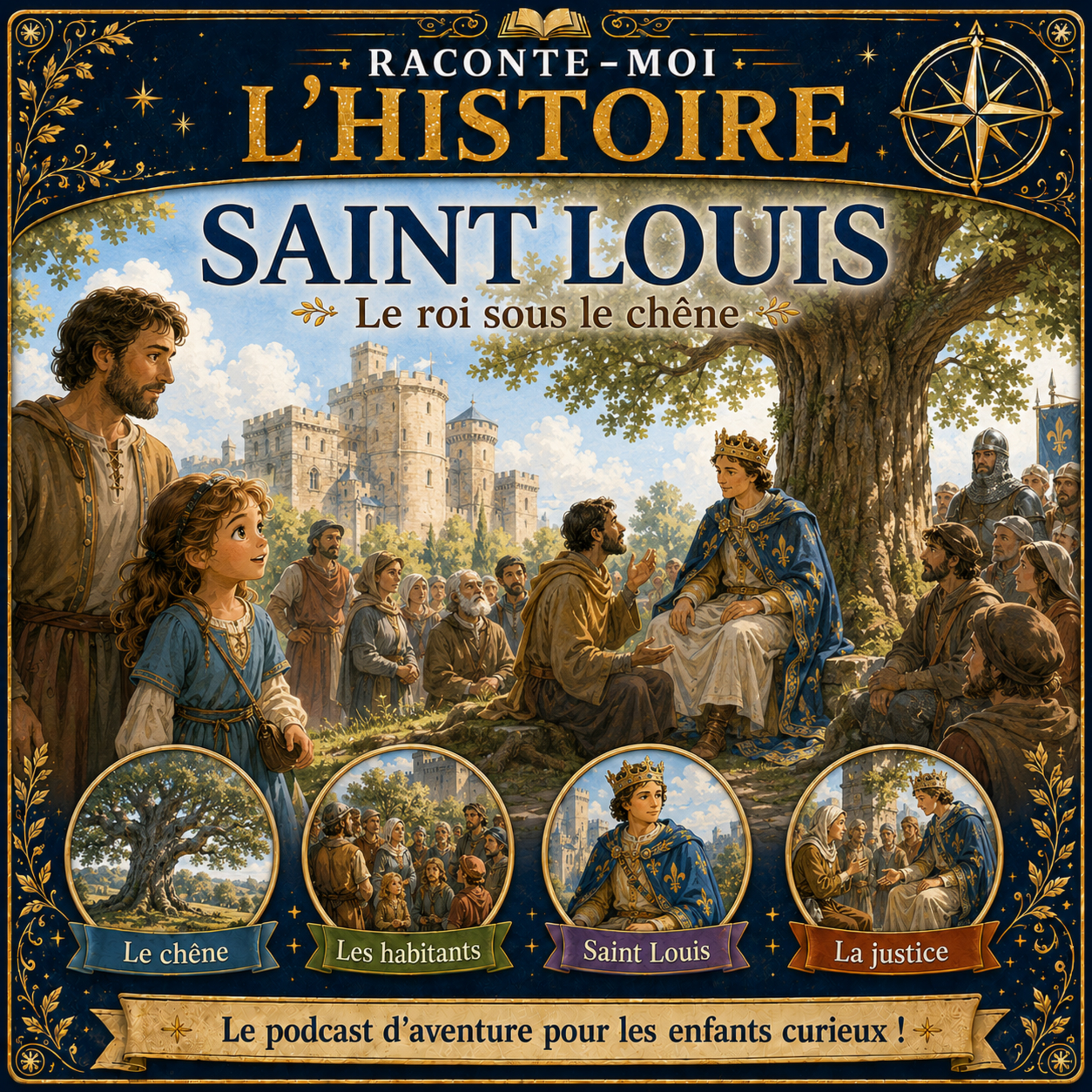 Saint Louis – le roi sous le chêne