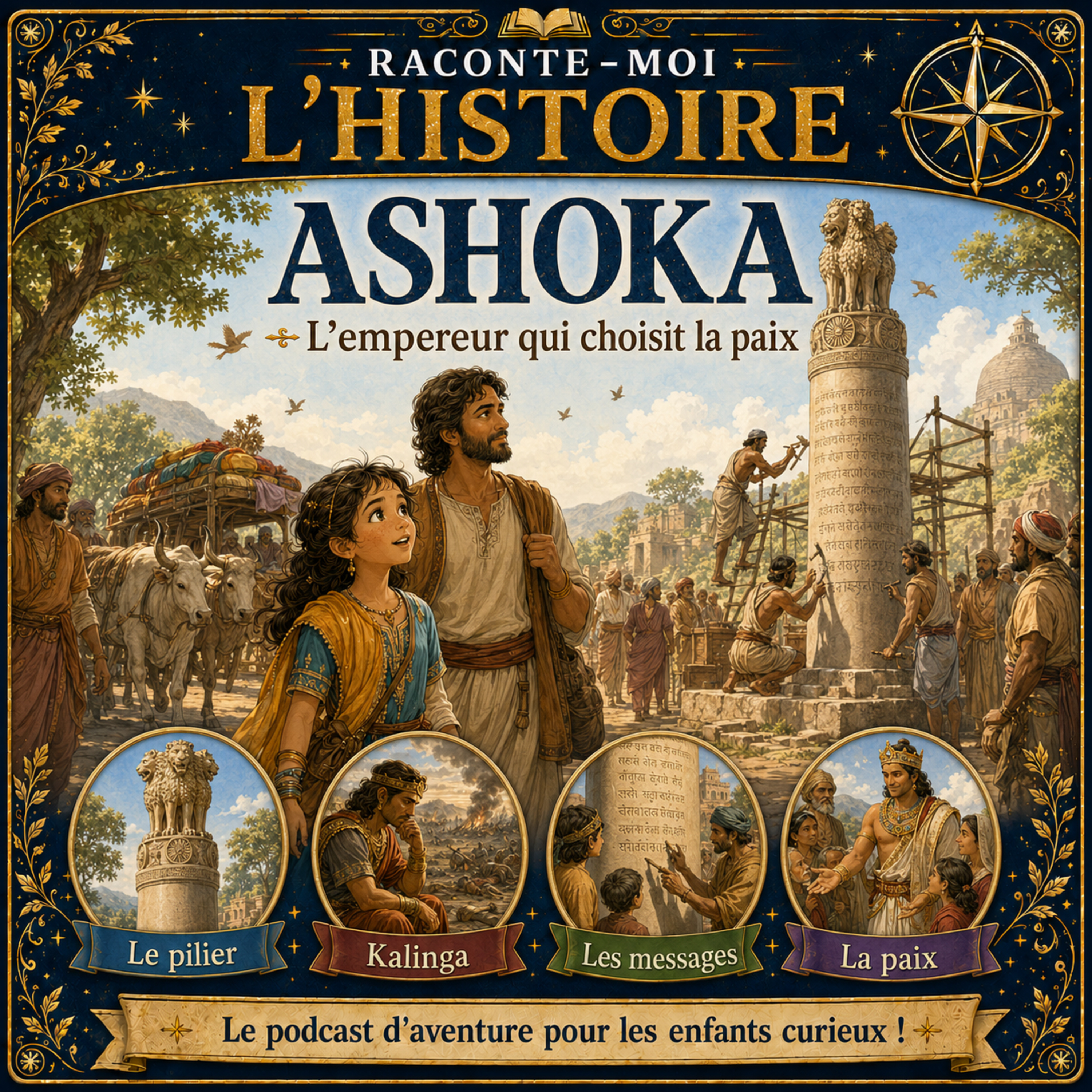 Ashoka – l’empereur qui choisit la paix