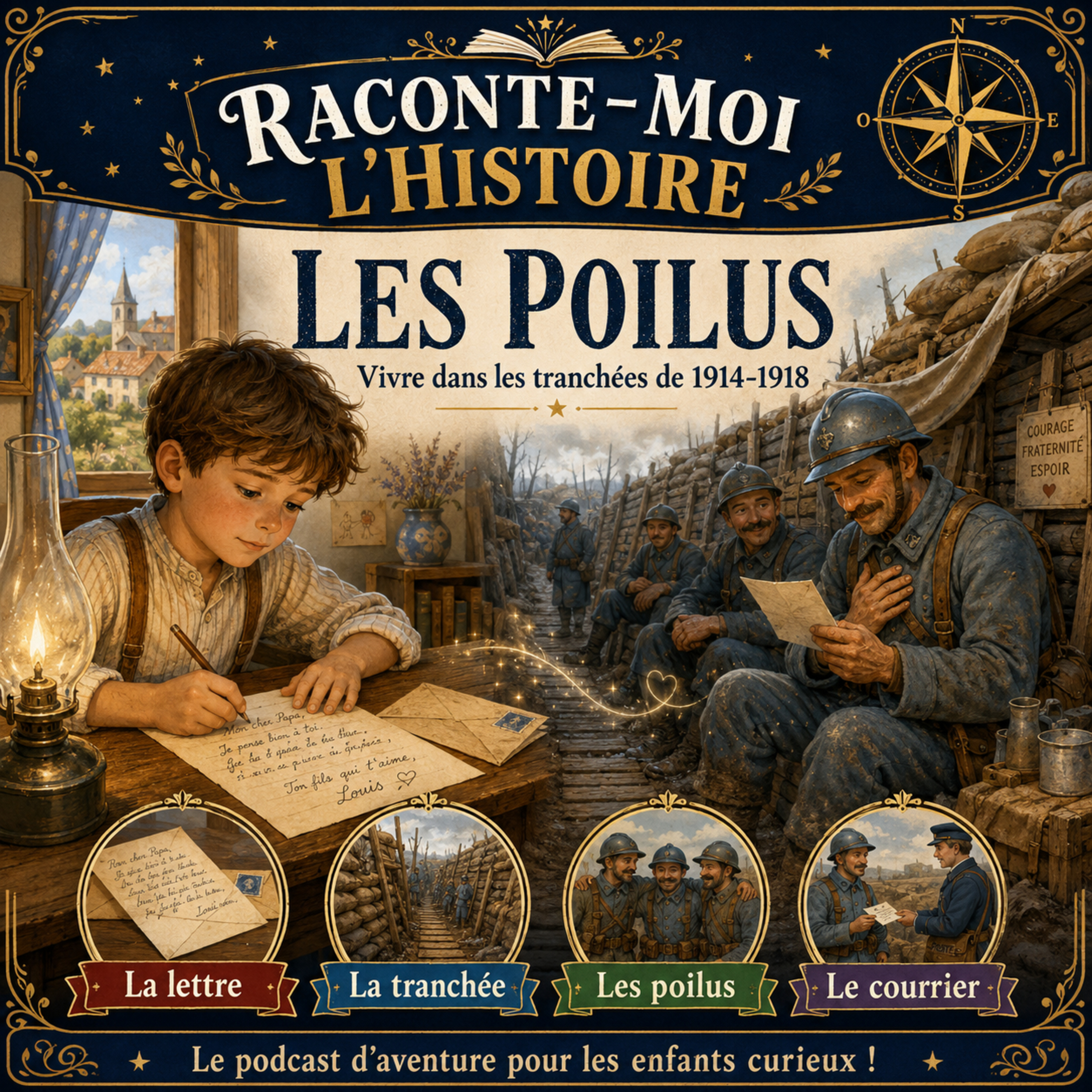Les poilus – vivre dans les tranchées de 1914-1918 episode artwork