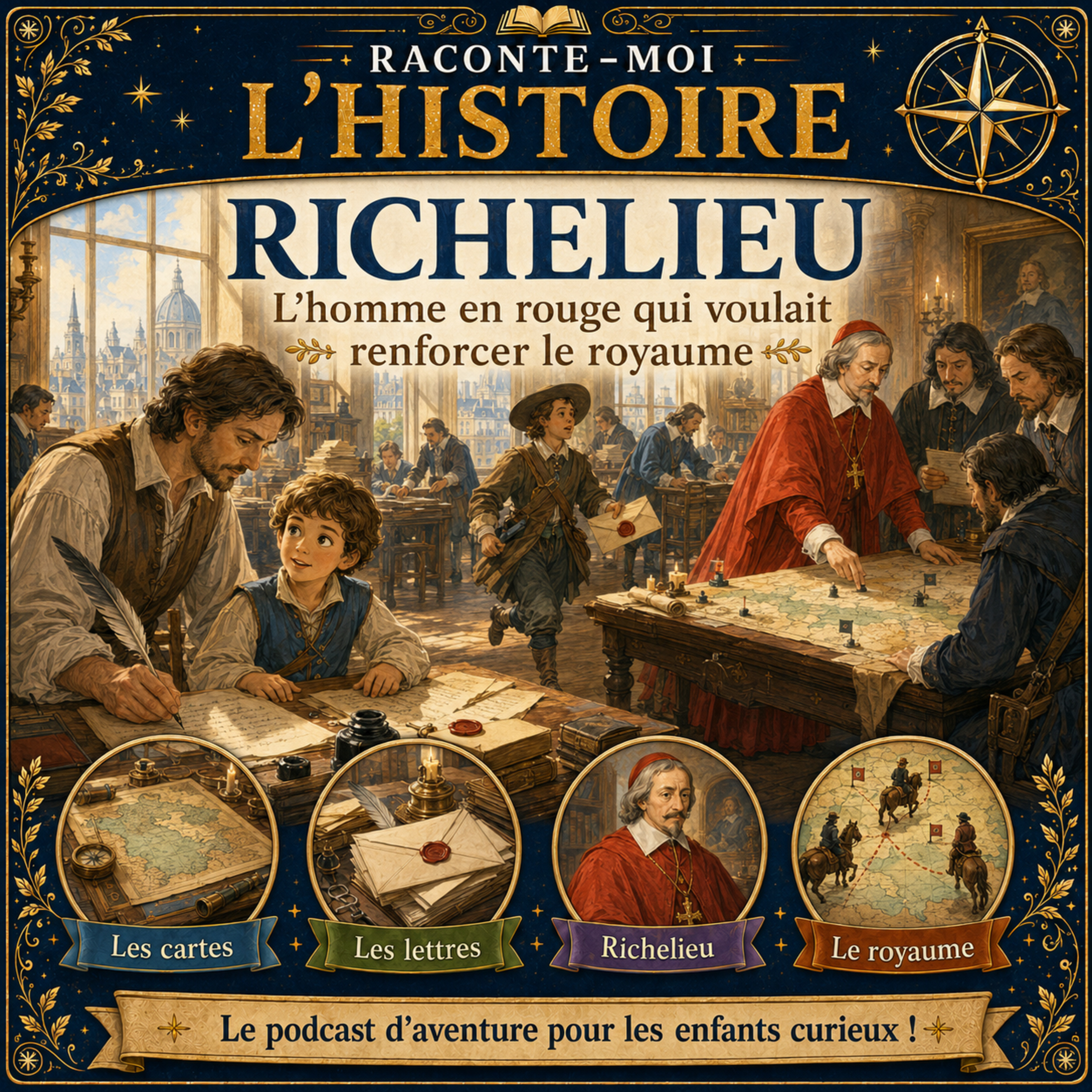 Richelieu – l’homme en rouge qui voulait renforcer le royaume episode artwork