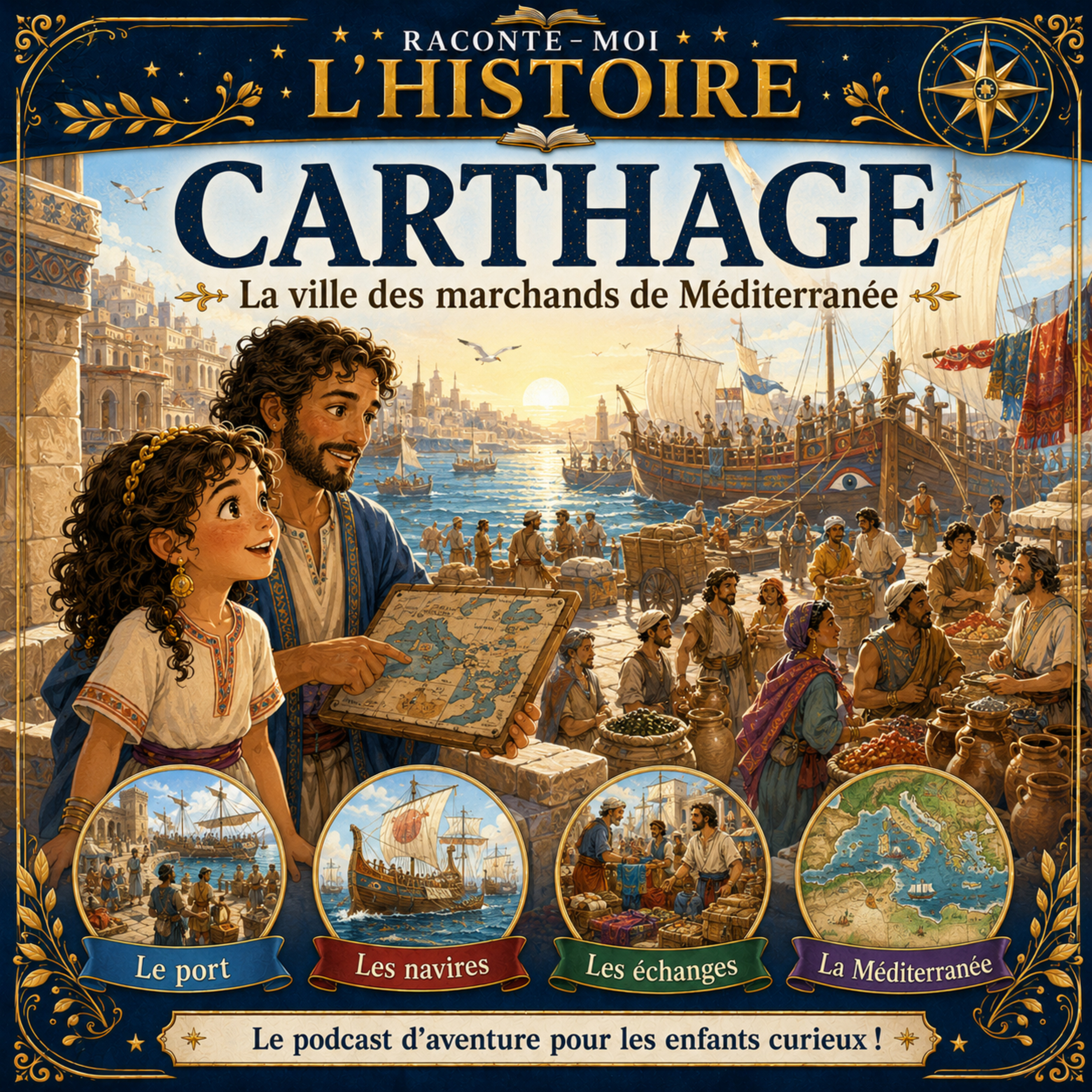 Carthage – la ville des marchands de Méditerranée episode artwork
