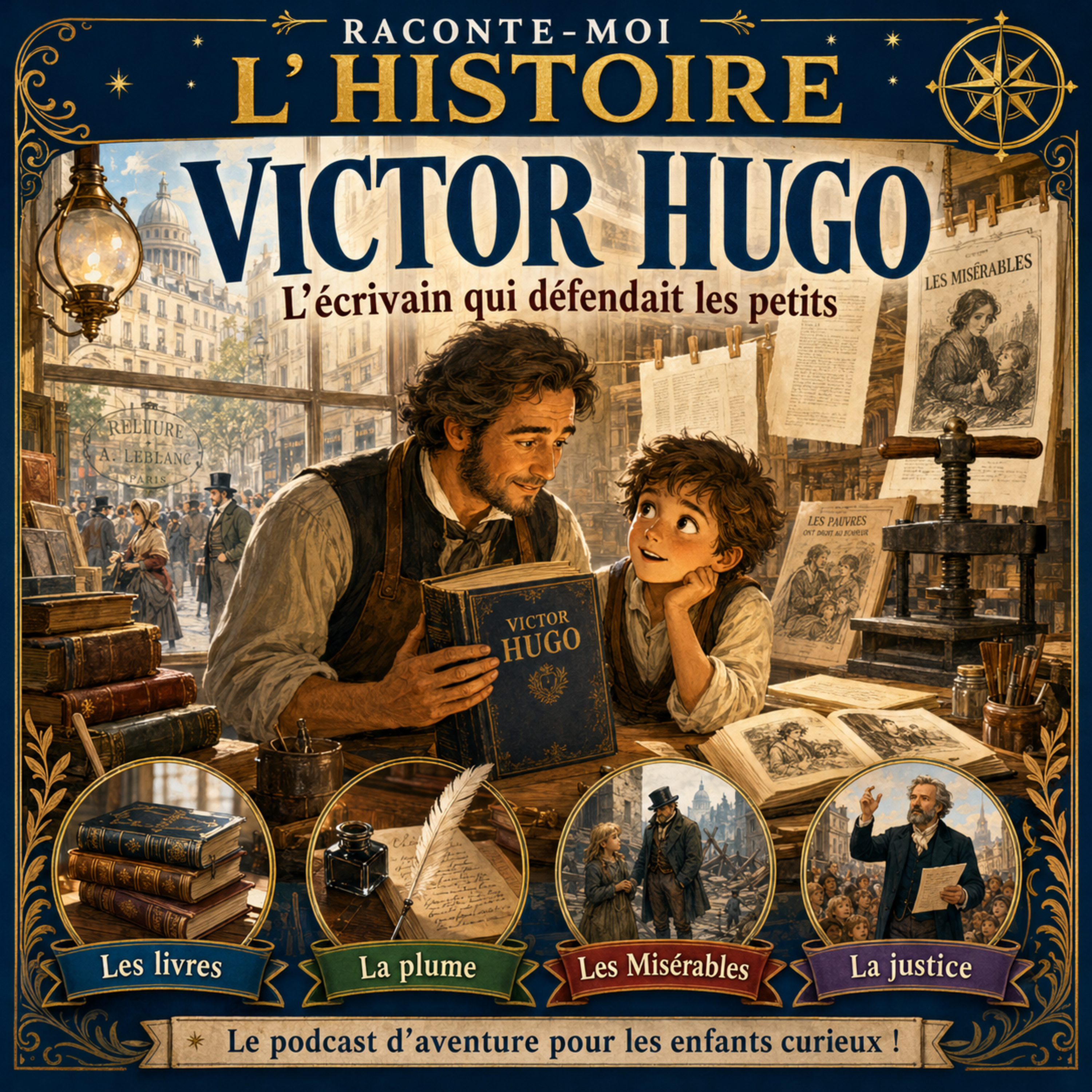 Victor Hugo – l’écrivain qui défendait les petits episode artwork