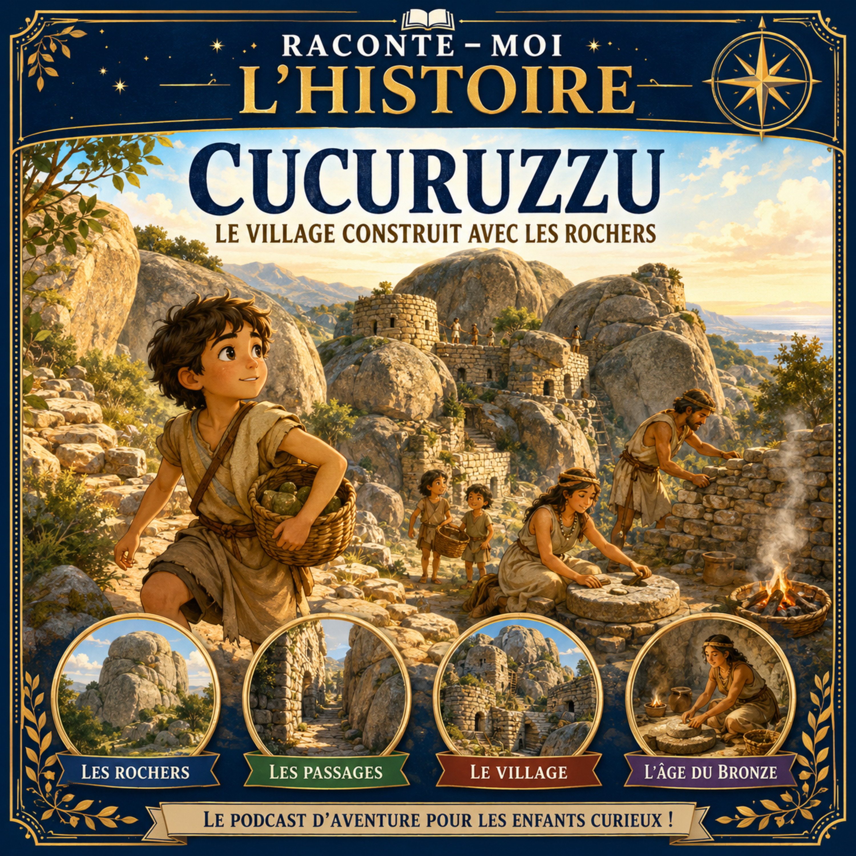 Cucuruzzu – le village construit avec les rochers episode artwork