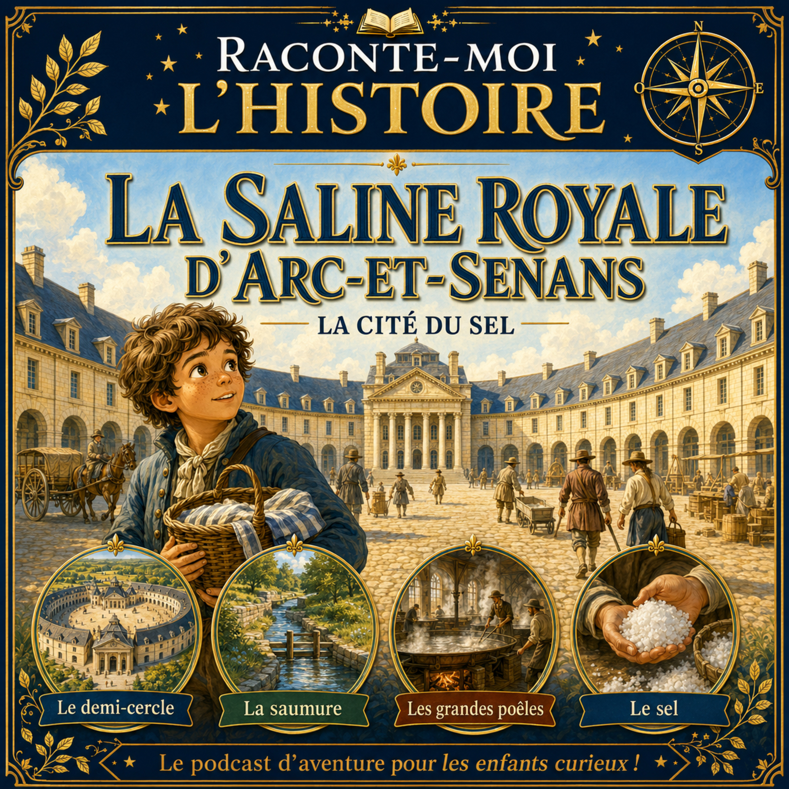 La Saline royale d’Arc-et-Senans – la cité du sel episode artwork