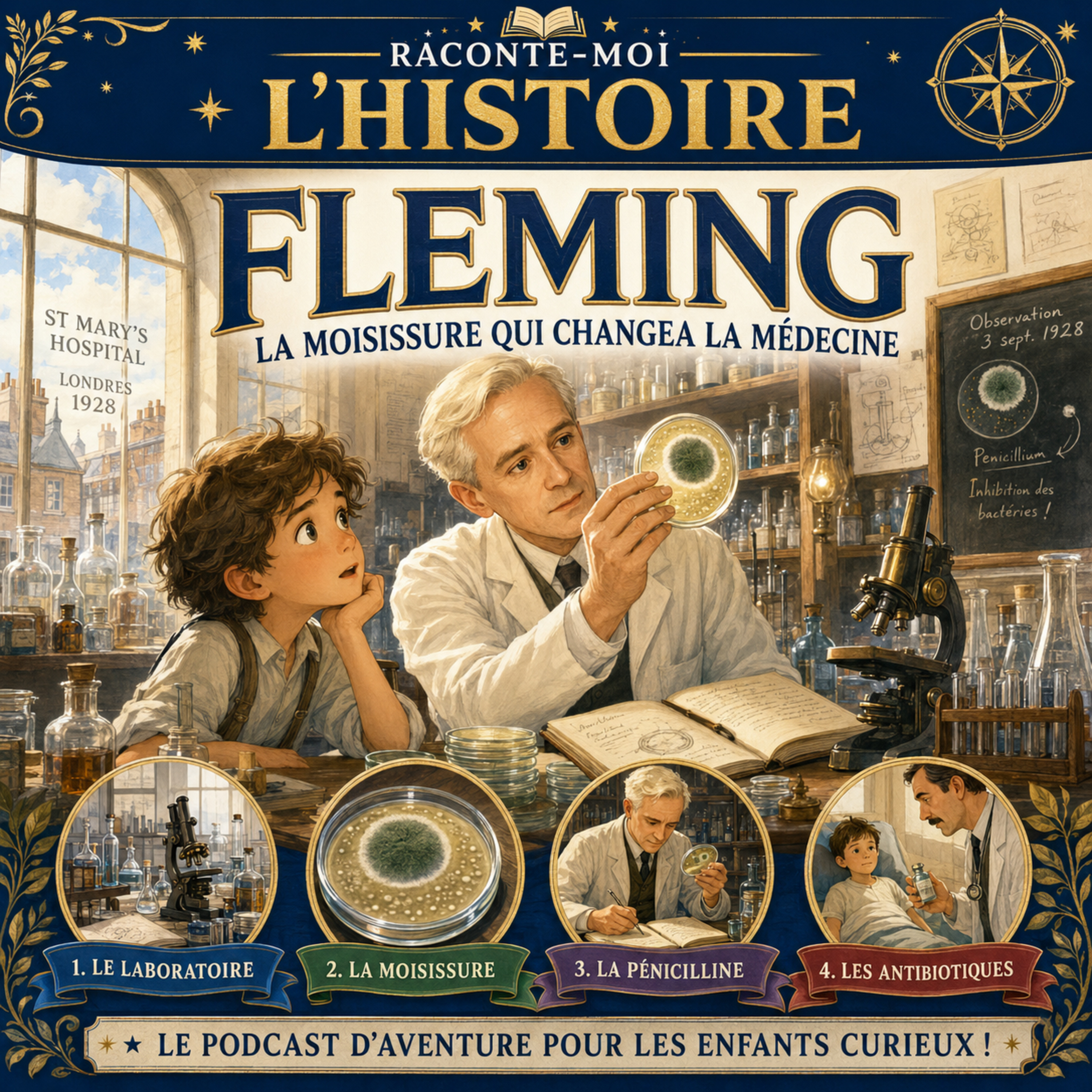 Fleming – la moisissure qui changea la médecine episode artwork
