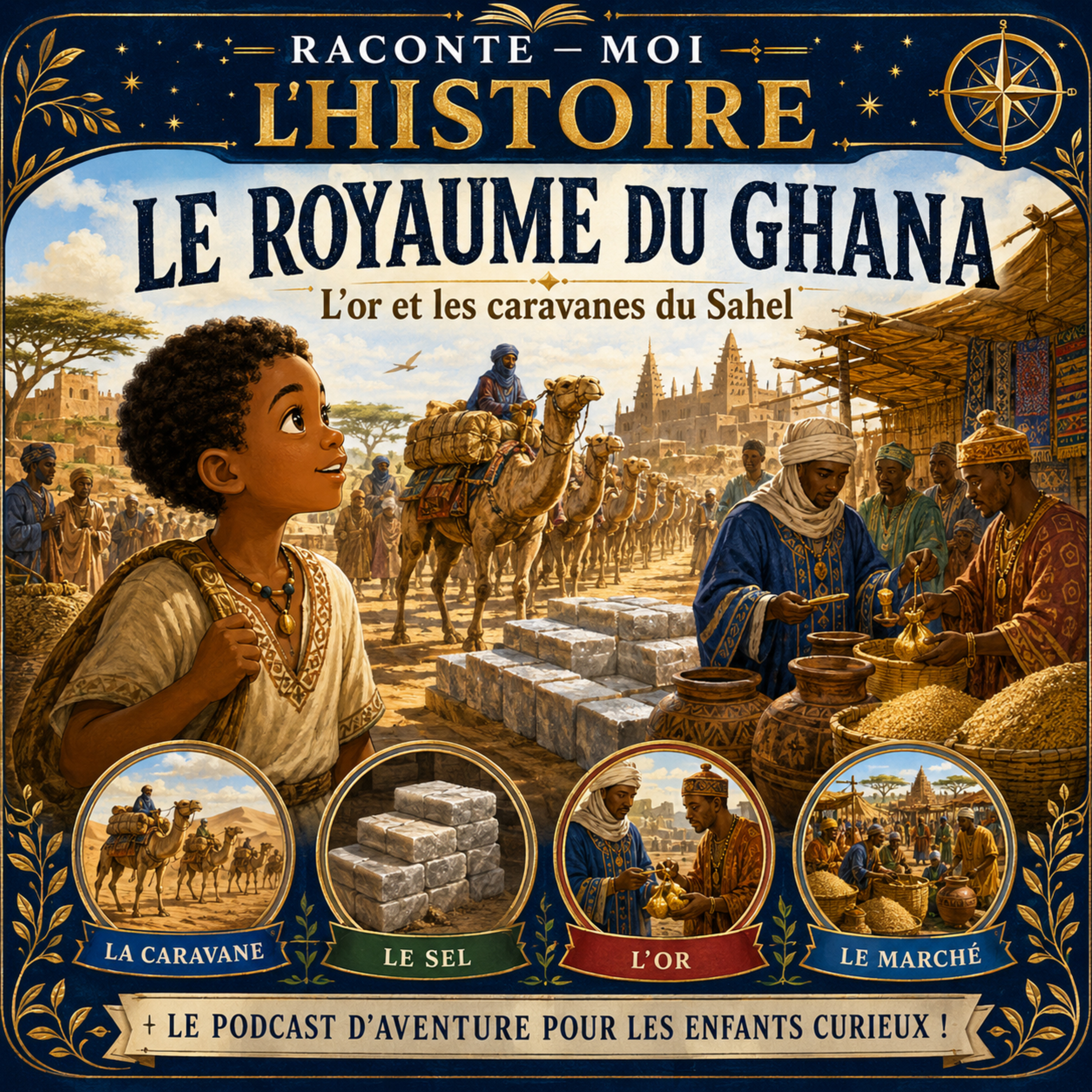 Le royaume du Ghana – l’or et les caravanes du Sahel episode artwork