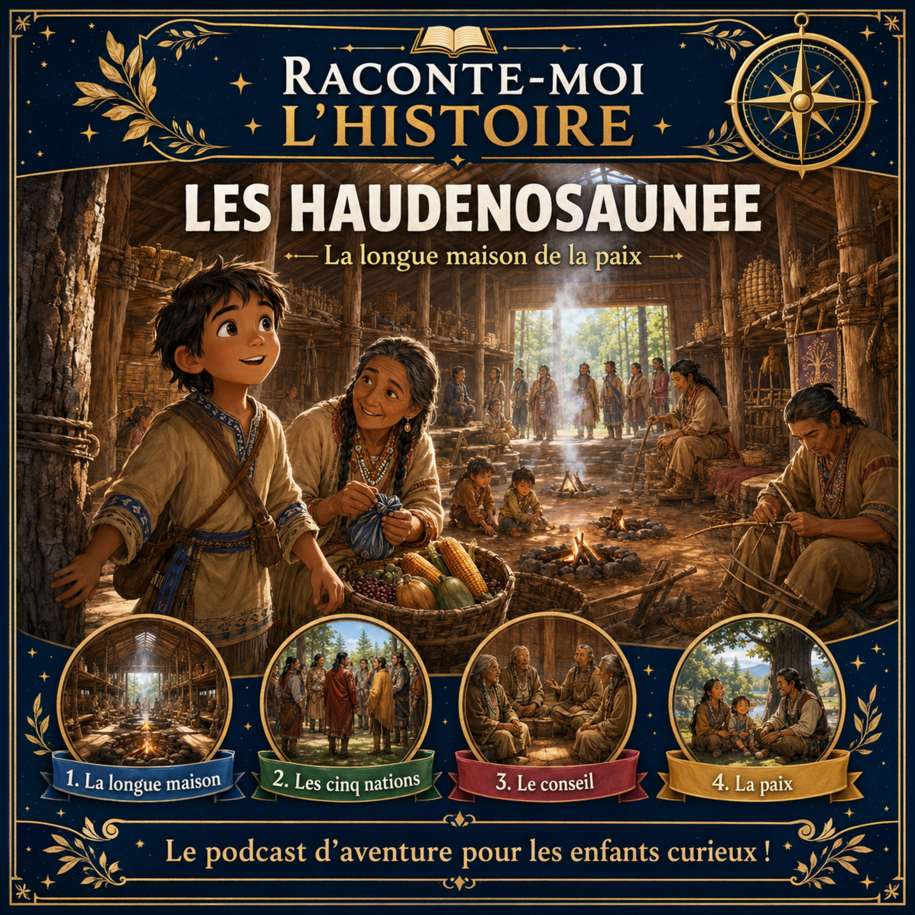 Les Haudenosaunee – la longue maison de la paix