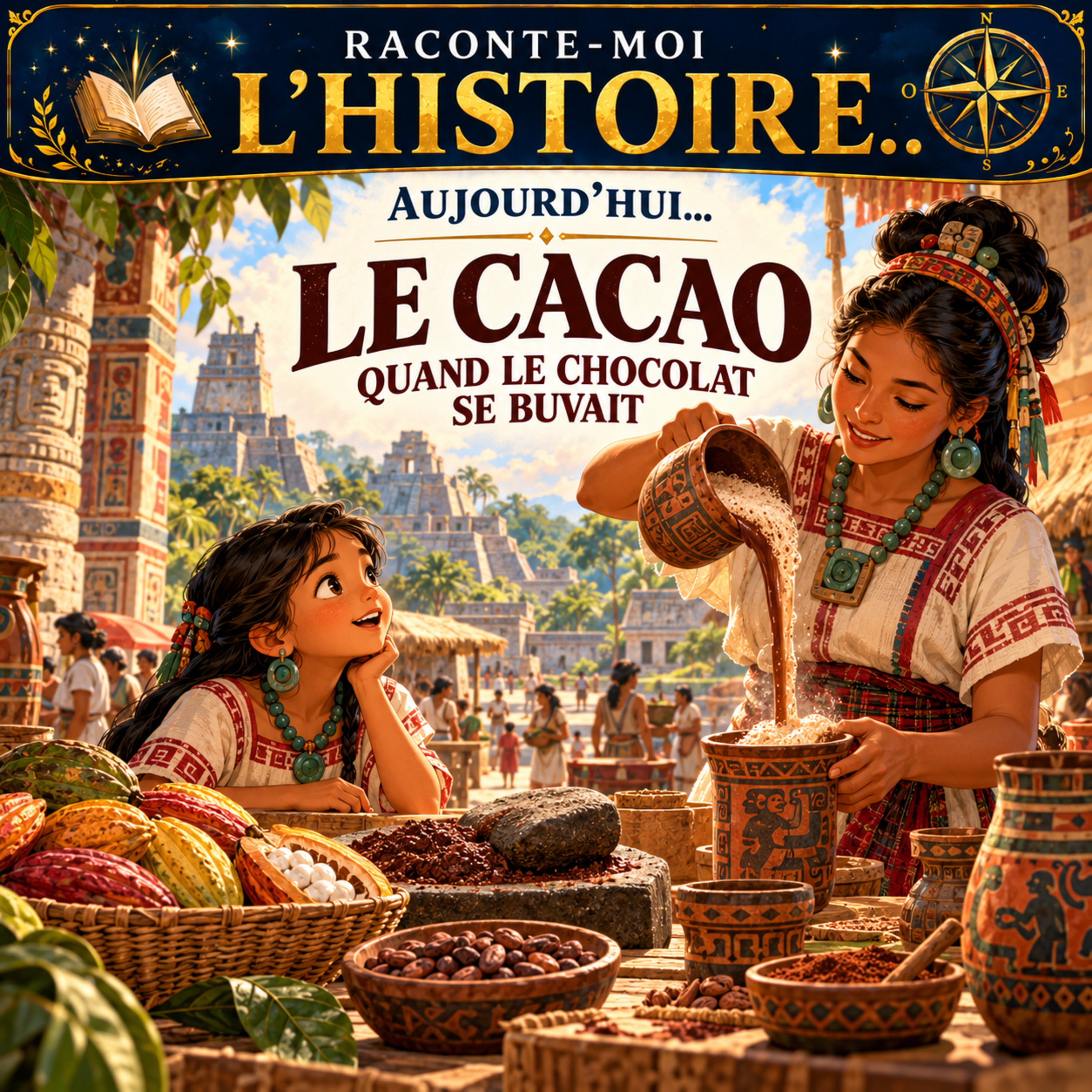Couverture des fascicules Le cacao – quand le chocolat se buvait