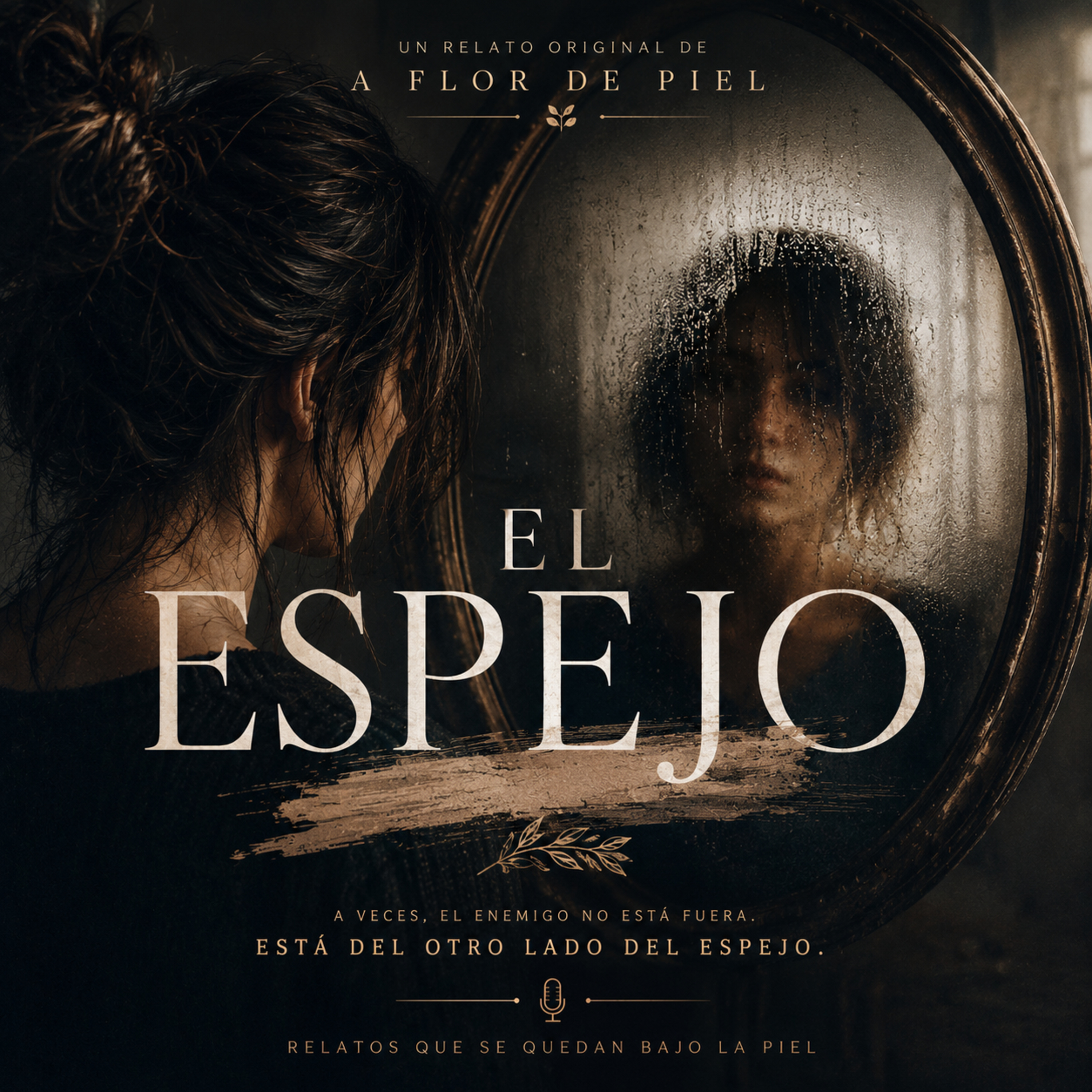 Portada de A Flor de Piel | Relatos narrados de suspense