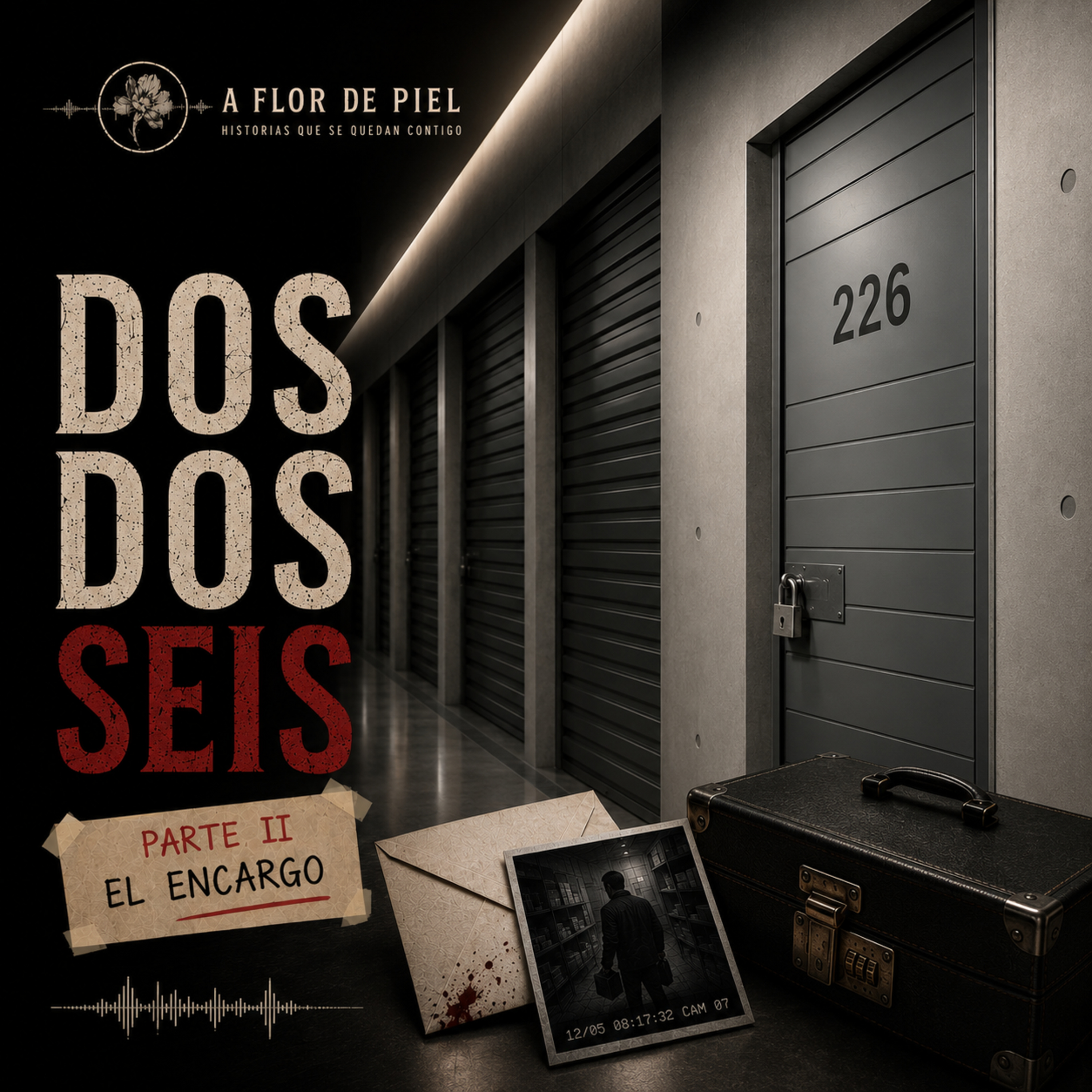 Portada de A Flor de Piel | Relatos narrados de suspense