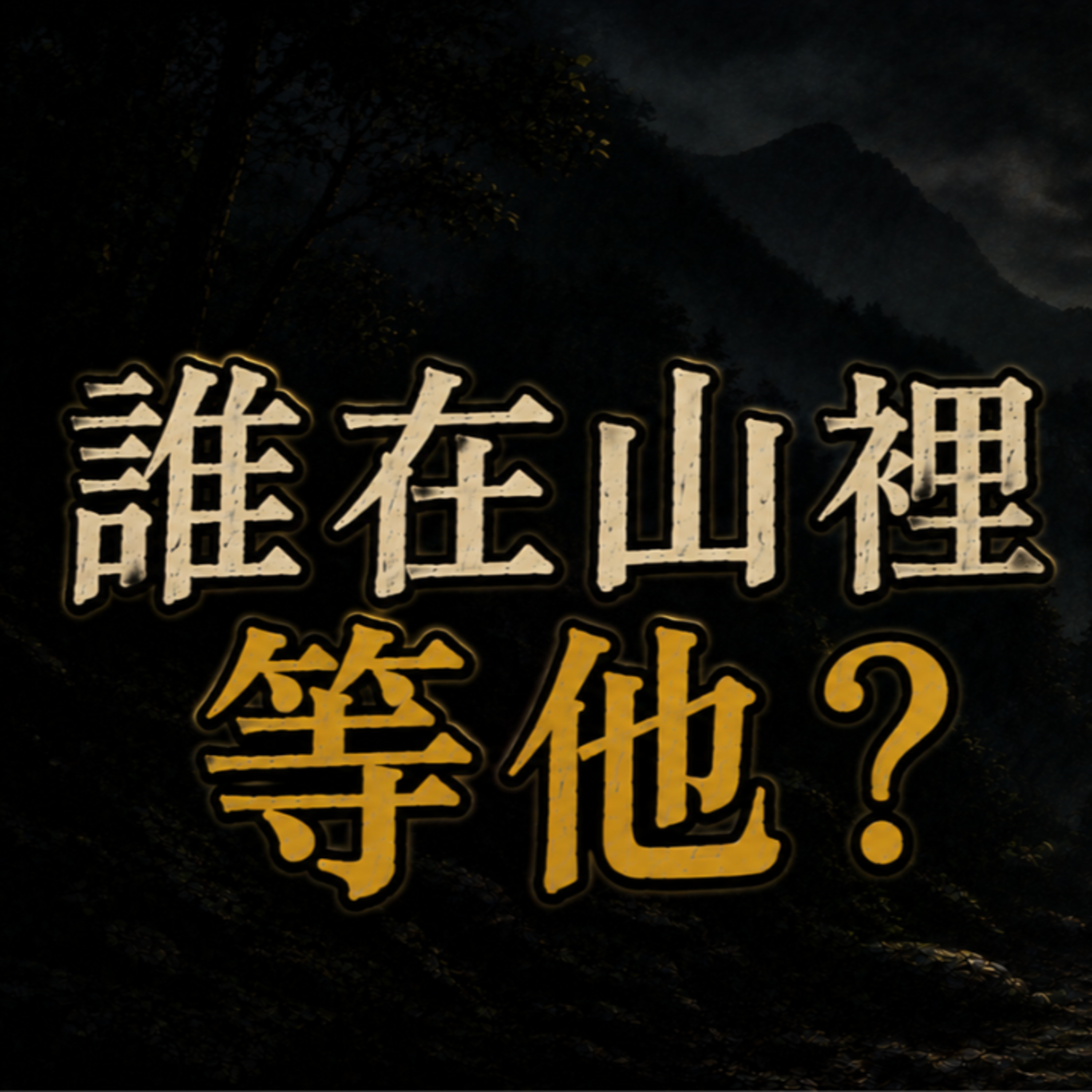 《山中怪談》誰在山裡等他？｜他被魔神仔牽上山，因為「有人」指名要找他｜馬麗莎的黑盒子
