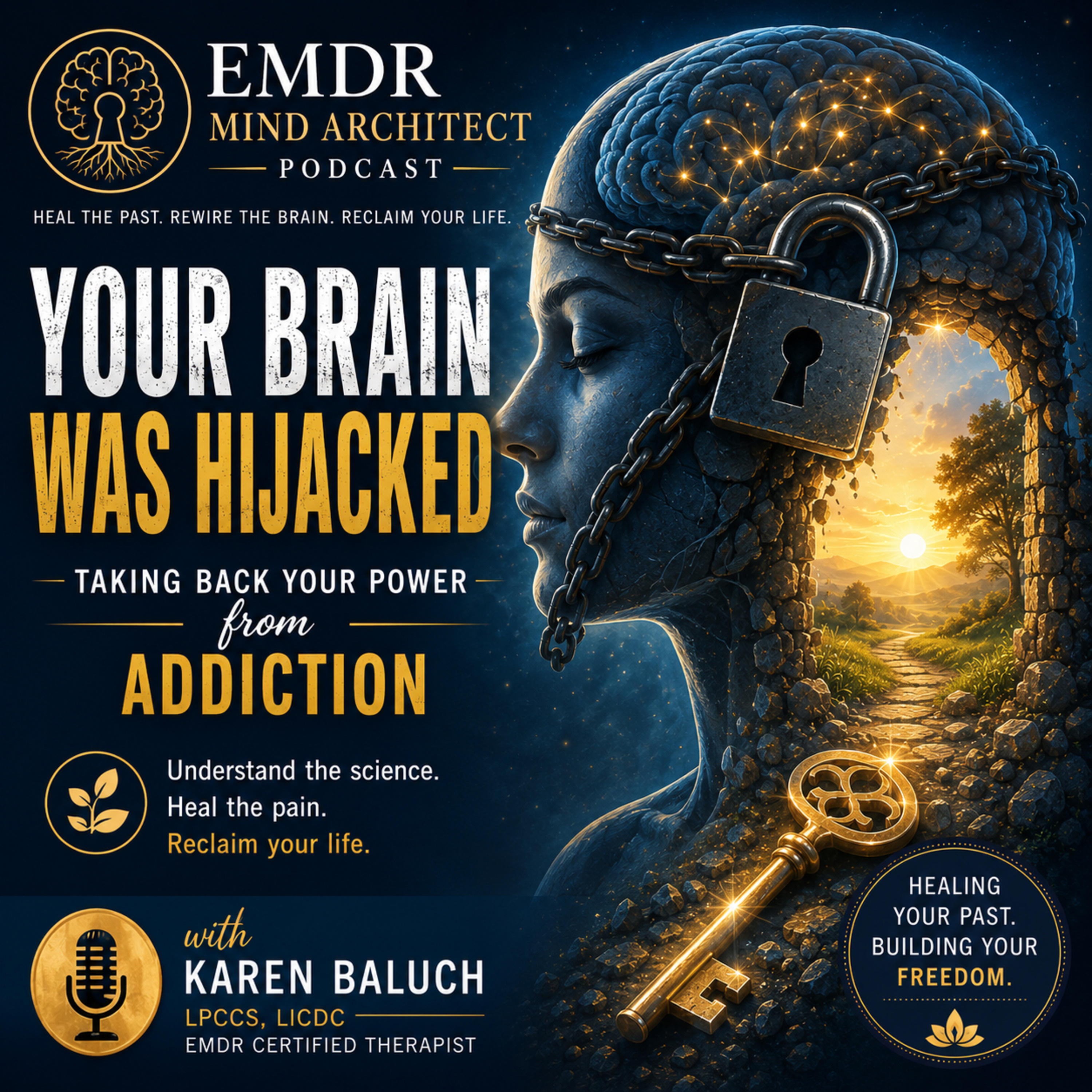 Your brain was hijacked! Take back your power from the chains of addiction. episode artwork