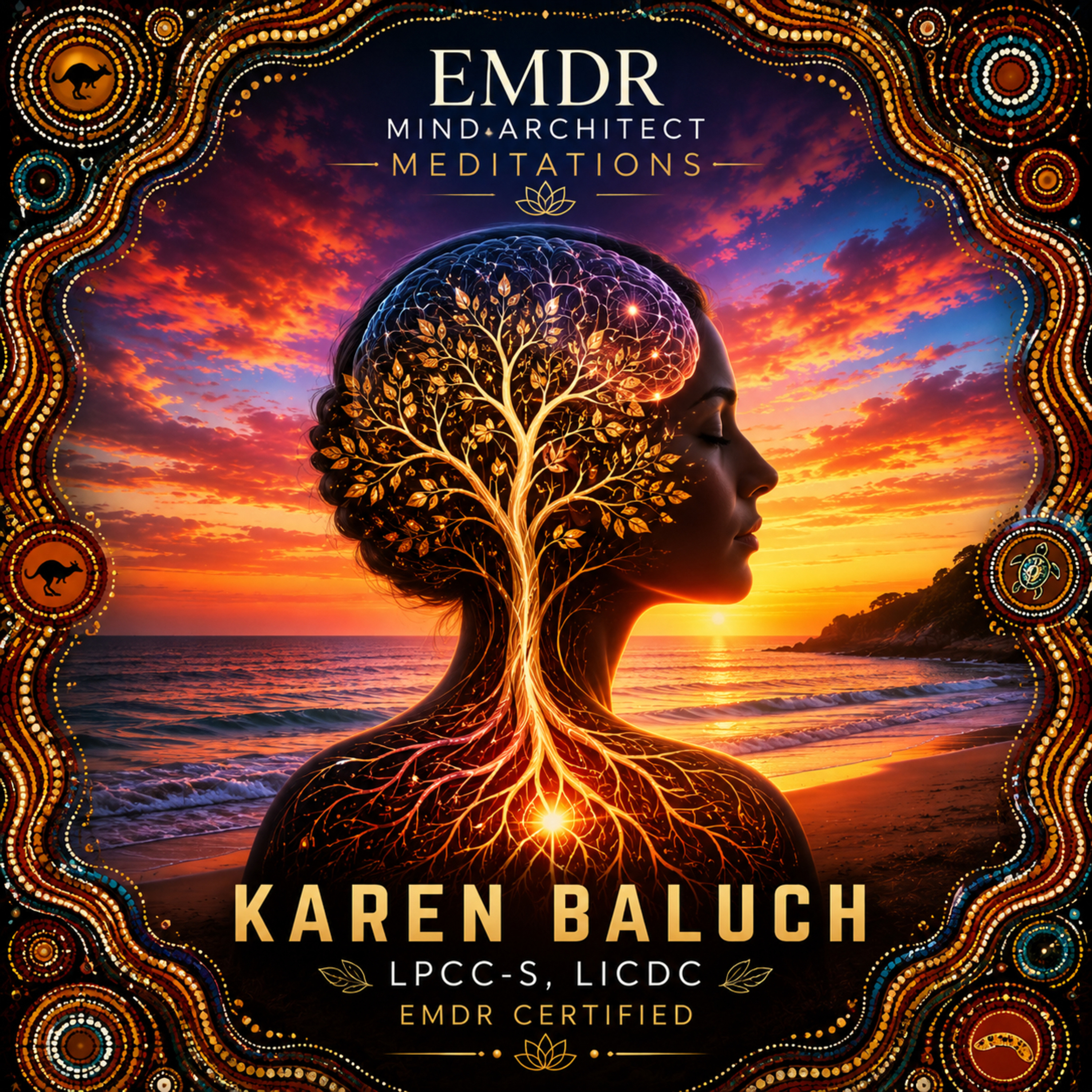 EMDR Meditation: Sunset By The Sea episode artwork