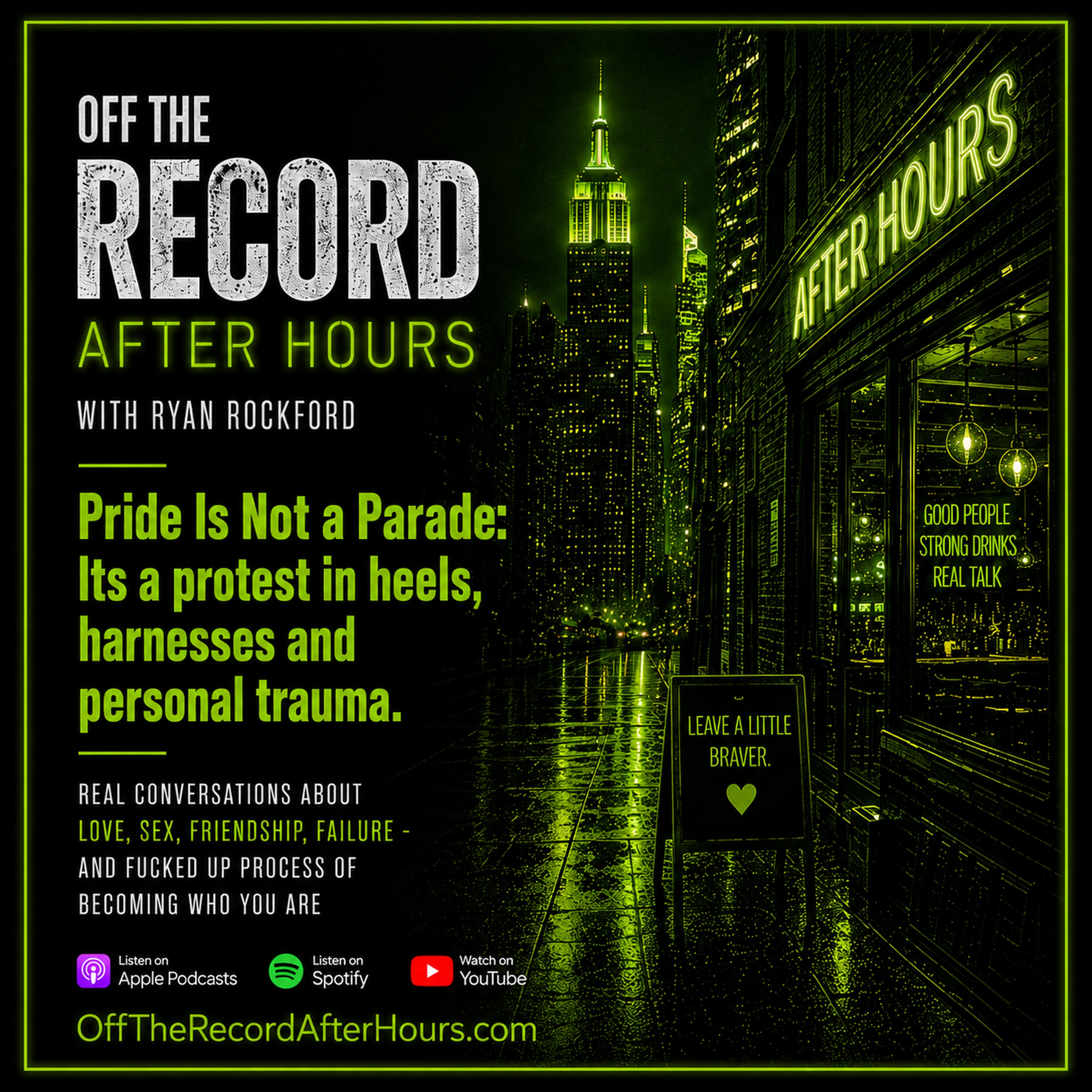 PRIDE Is Not A Parade: It's a protest in heels, harnesses and personal trauma episode artwork