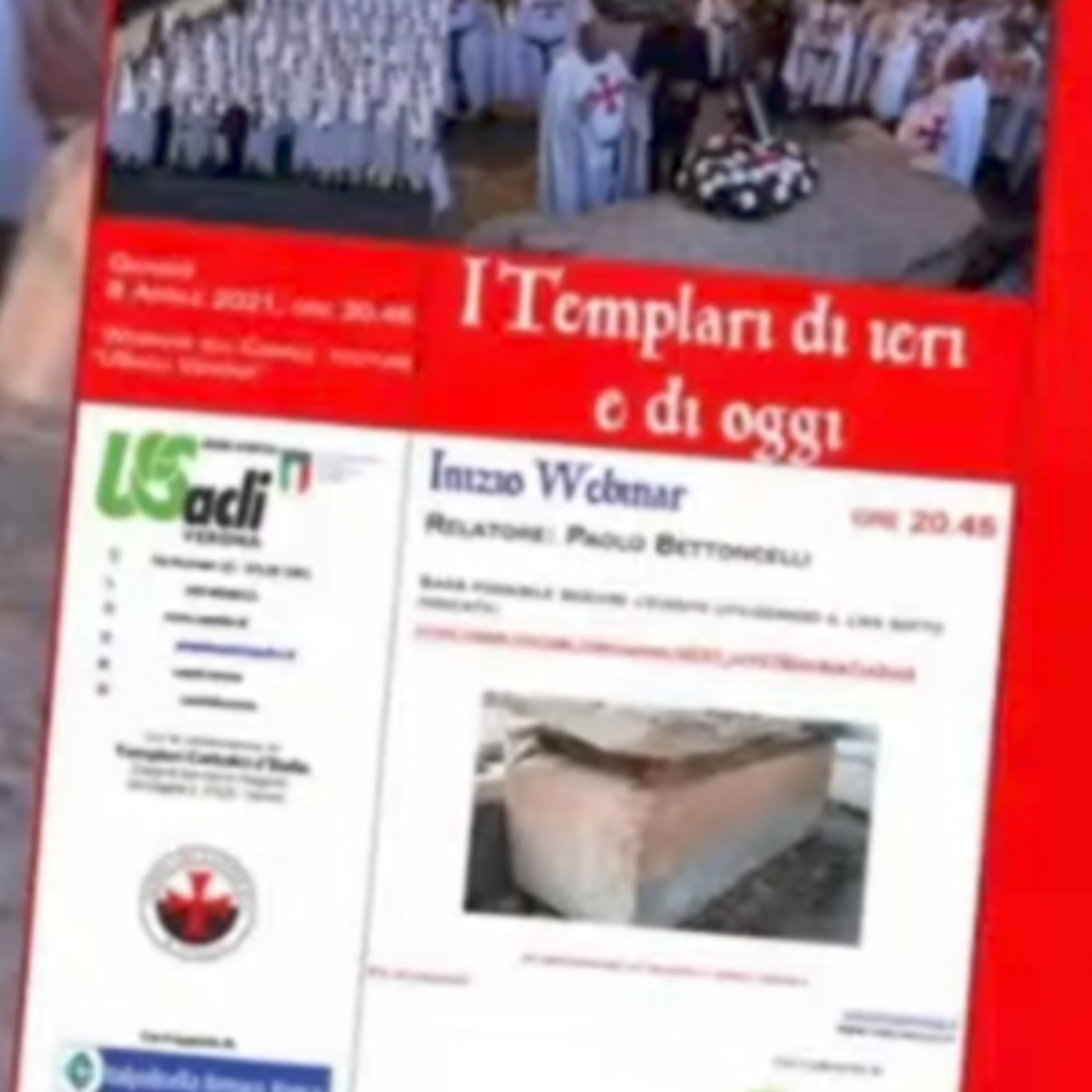 03 - I Templari di Ieri e di Oggi Webinar.
8 Aprile 2021 USACLI Verona. episode artwork