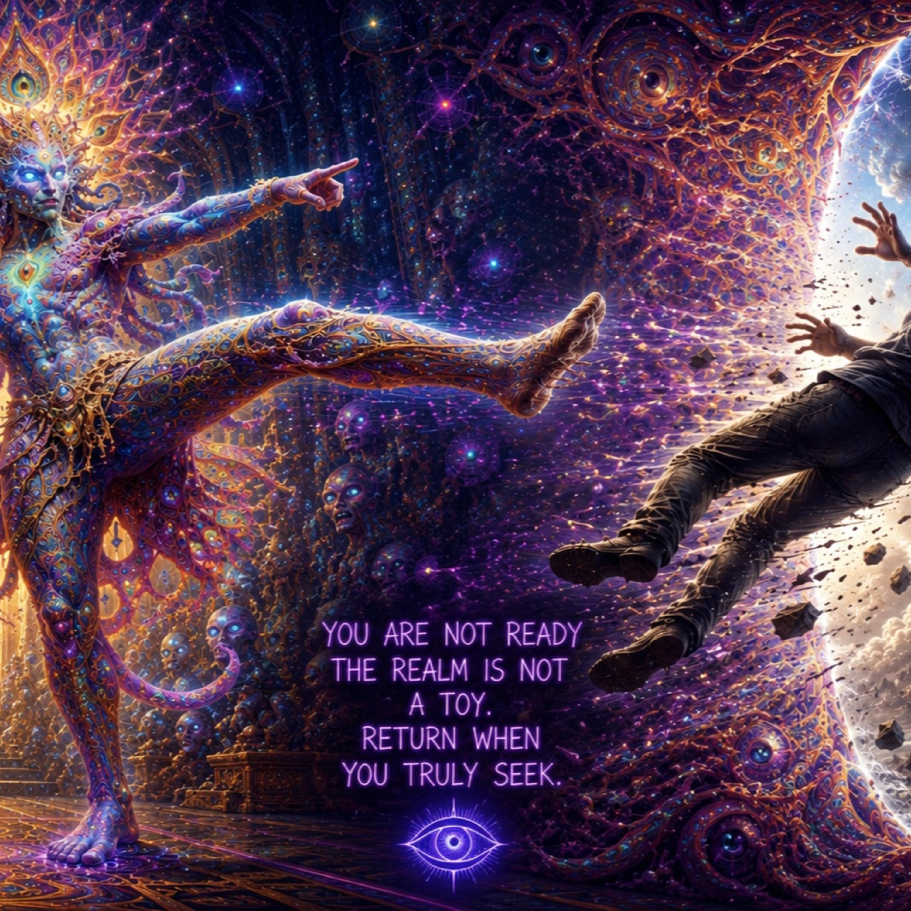 DMT GOD's KICKING OUT VISITORS!!! episode artwork