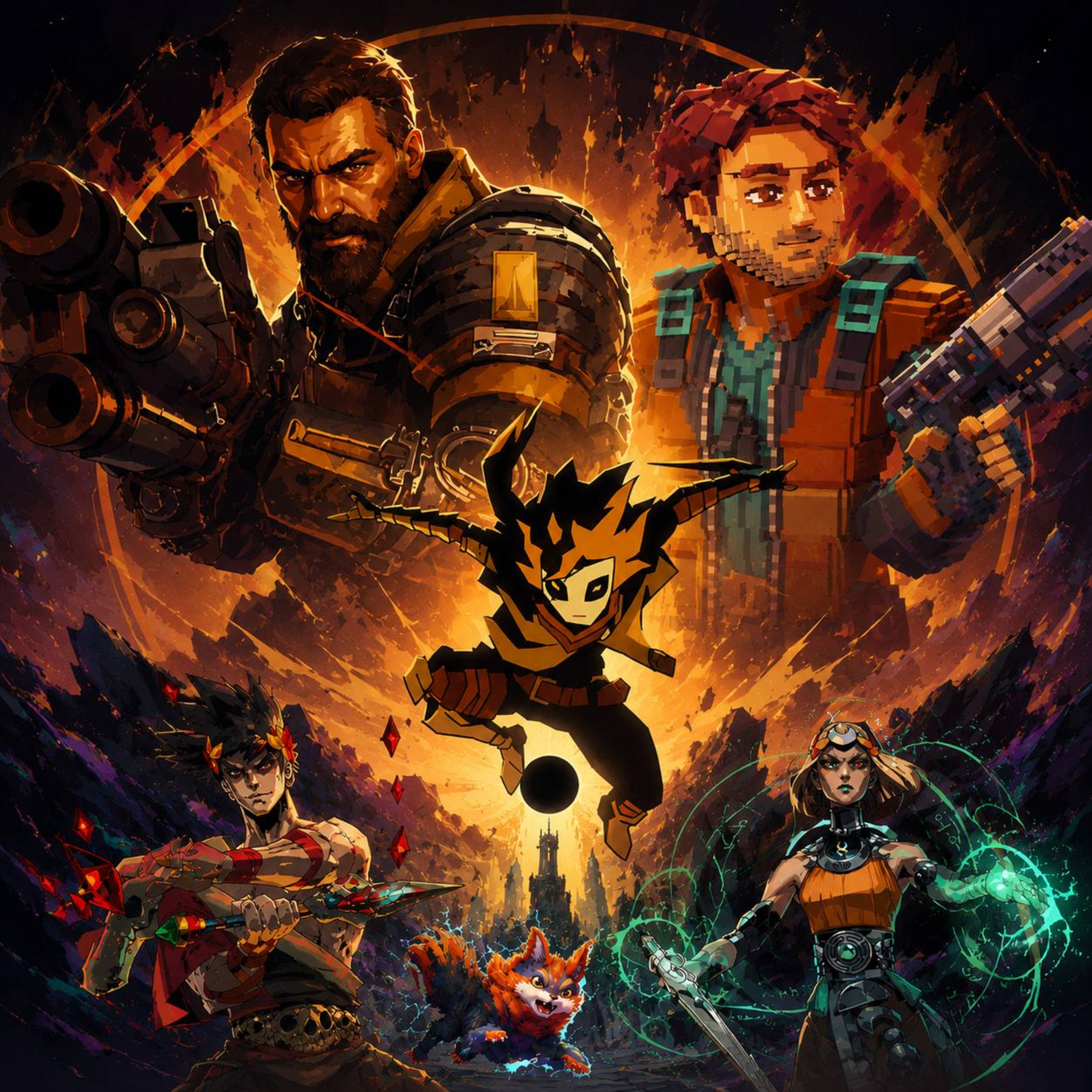 La Cruceta 1x02: Roguelikes | Absolum | Saros | Echo Generation 2 episode artwork