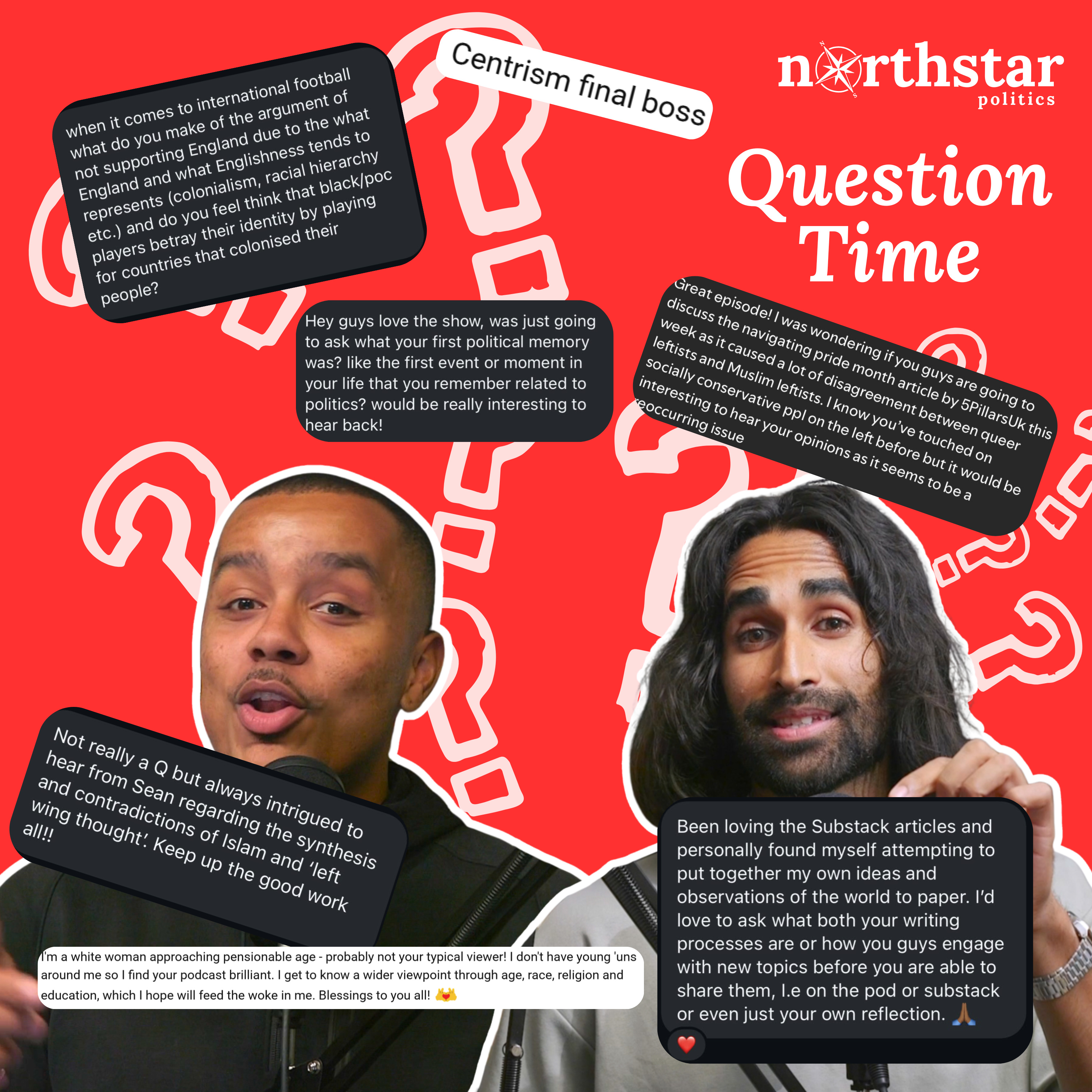 What's your first political memory? Question Time #4 episode artwork