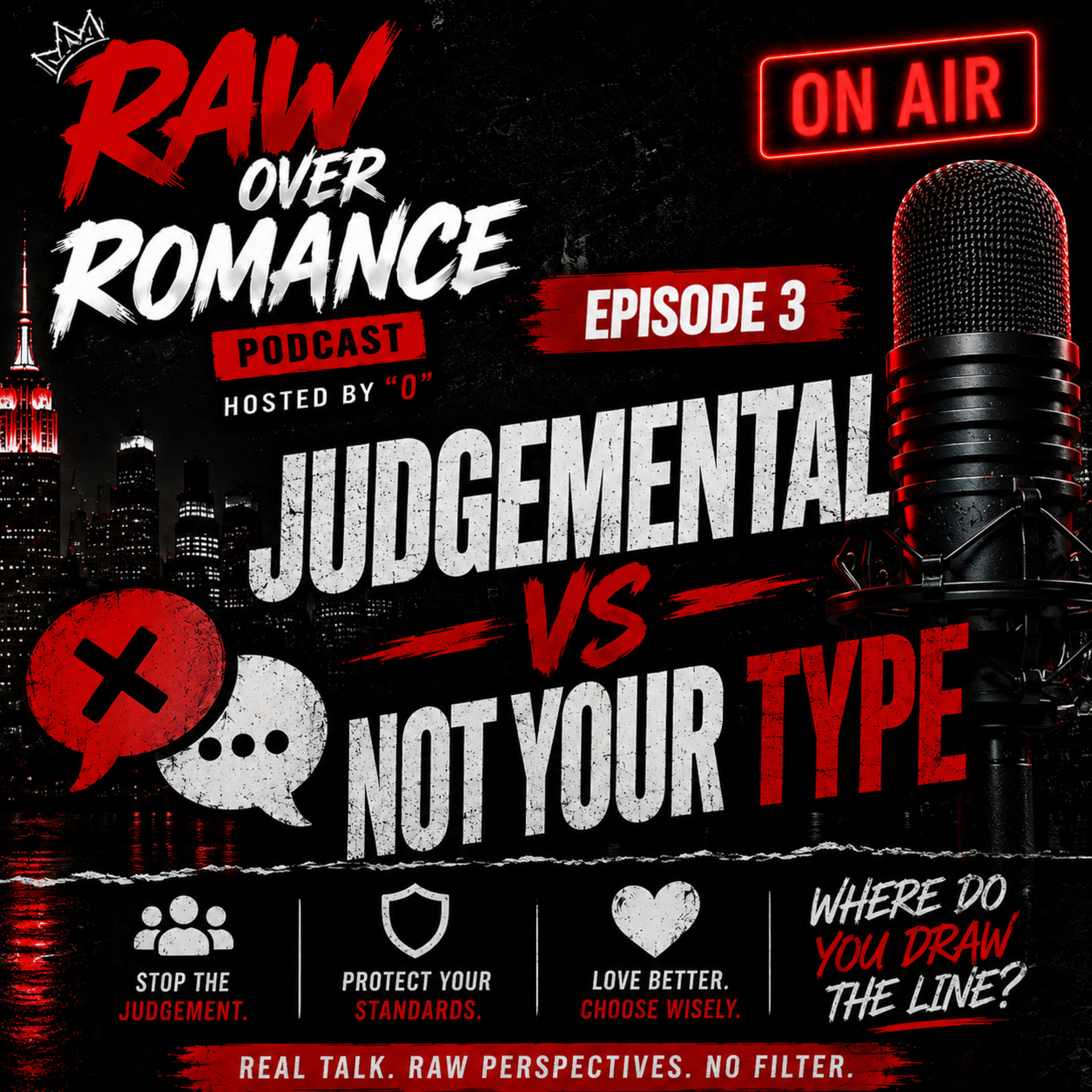 Episode 3: Judgmental vs. Not Your Type episode artwork