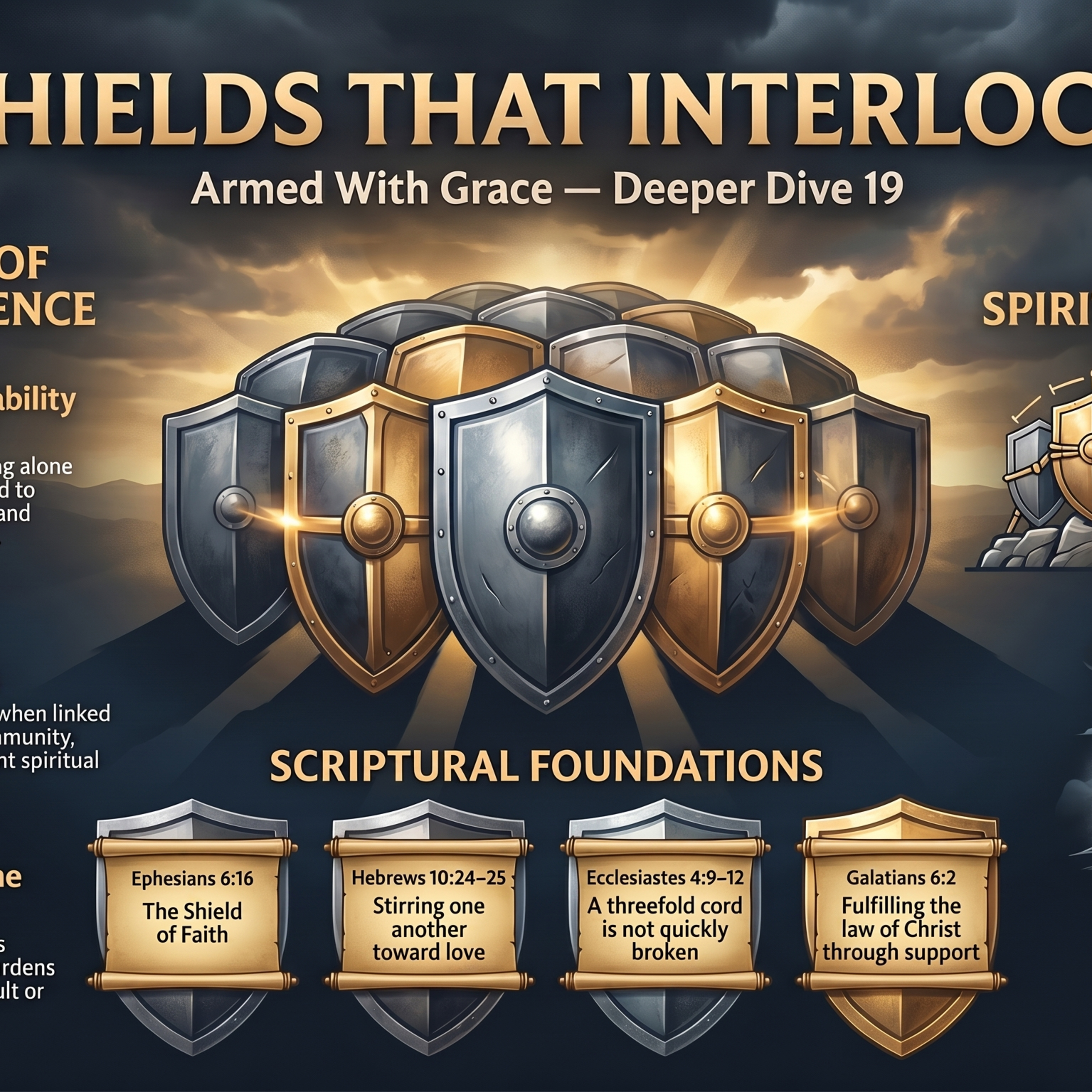 Shields That Interlock | Armed With Grace: Deeper Dive 19 episode artwork