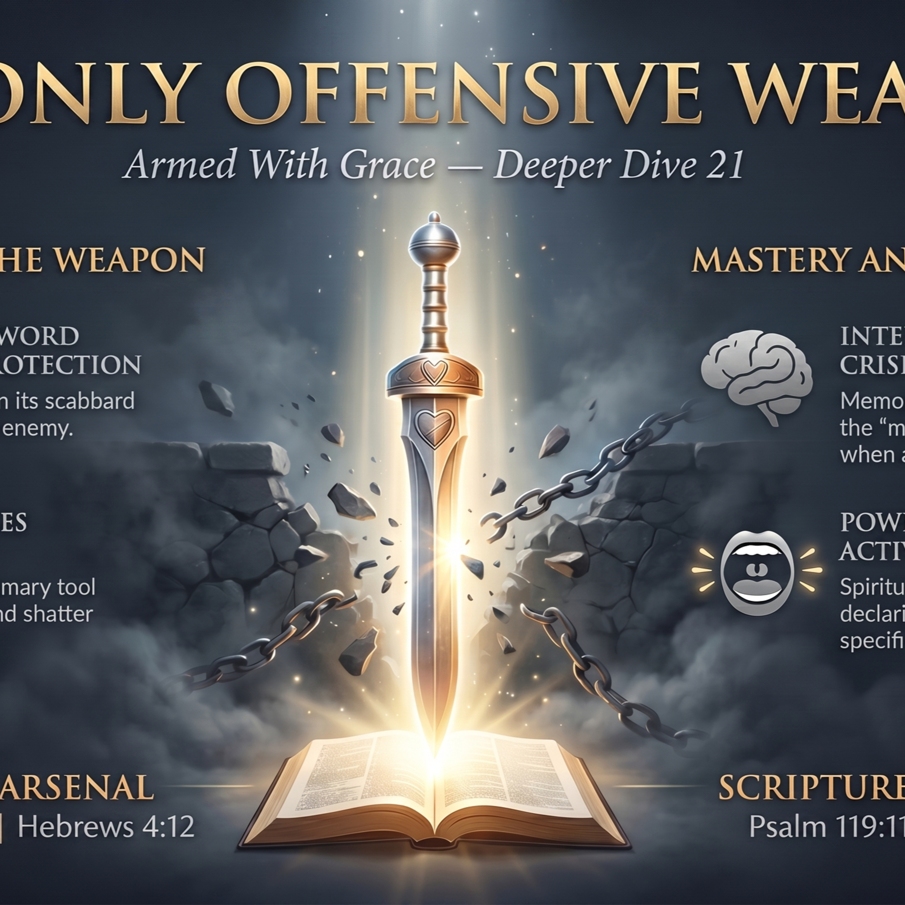 The Only Offensive Weapon | Armed With Grace: Deeper Dive 21 episode artwork