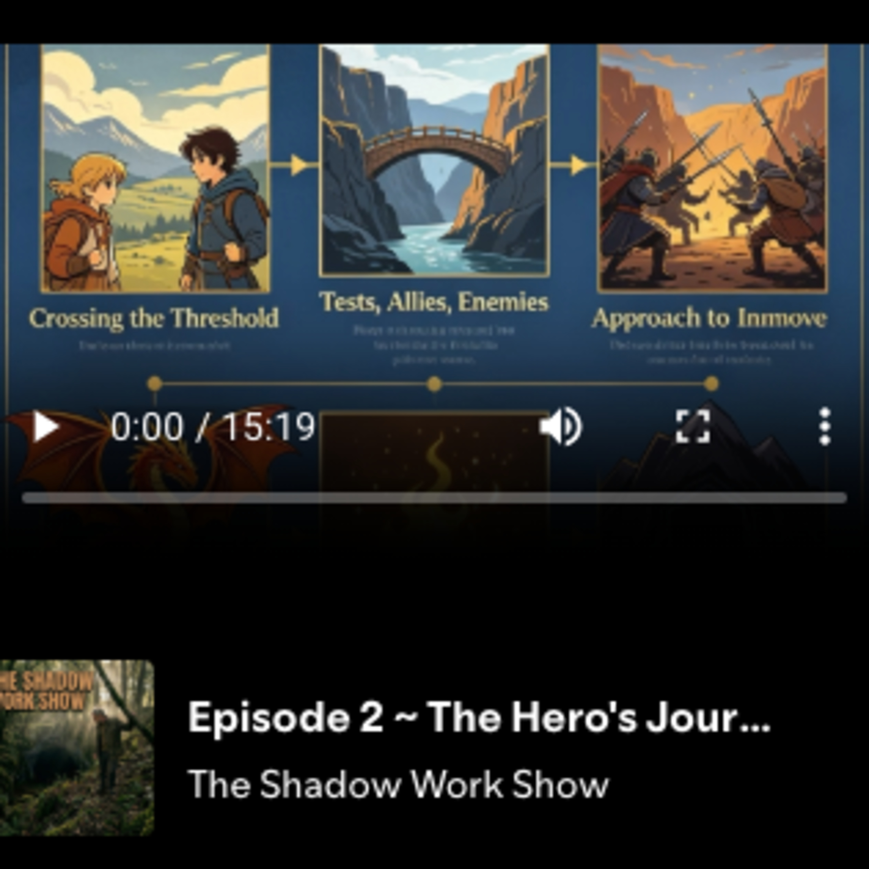 Episode 2 ~ The Hero's Journey & Shadow Work episode artwork