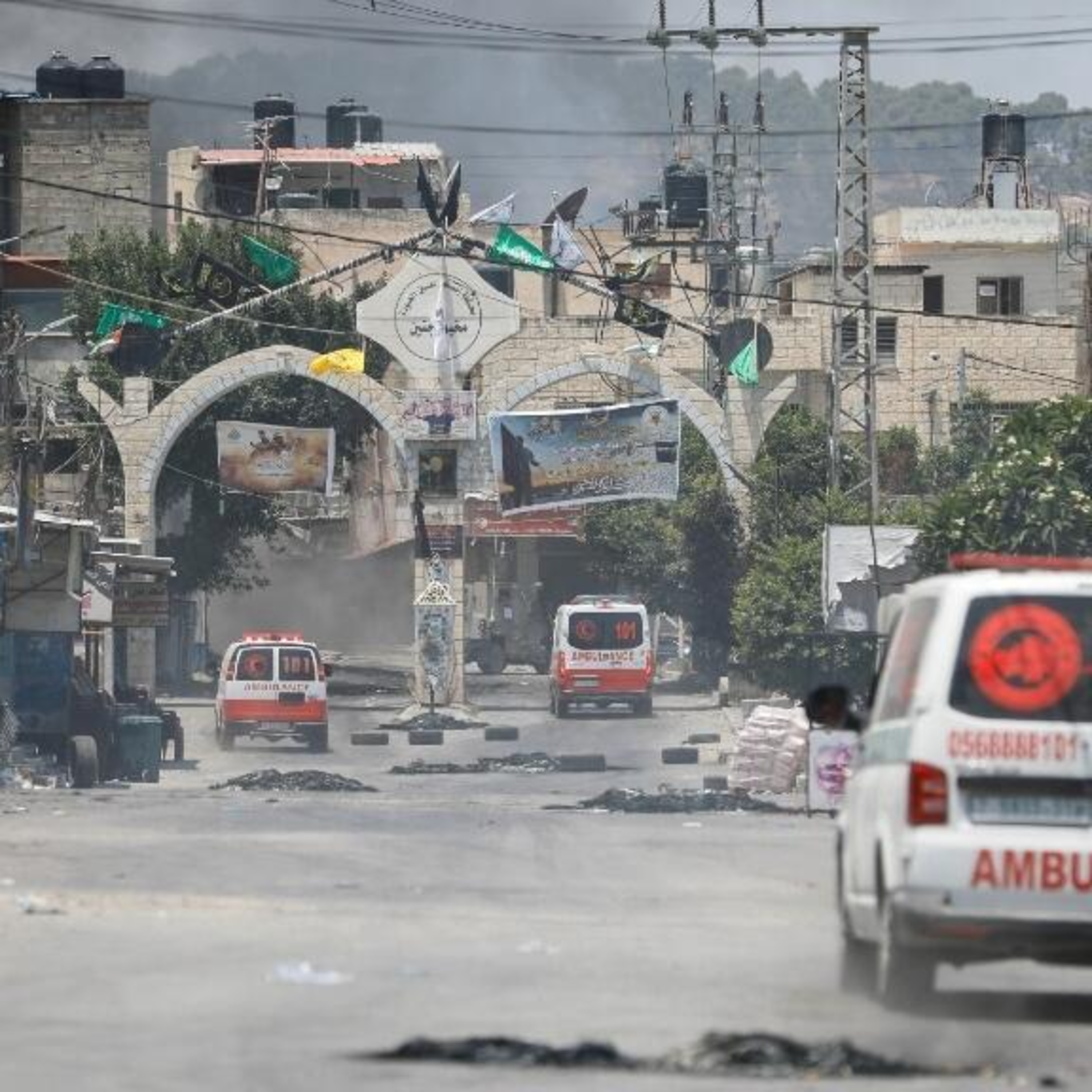 Ofensiva israelí en Jenin.