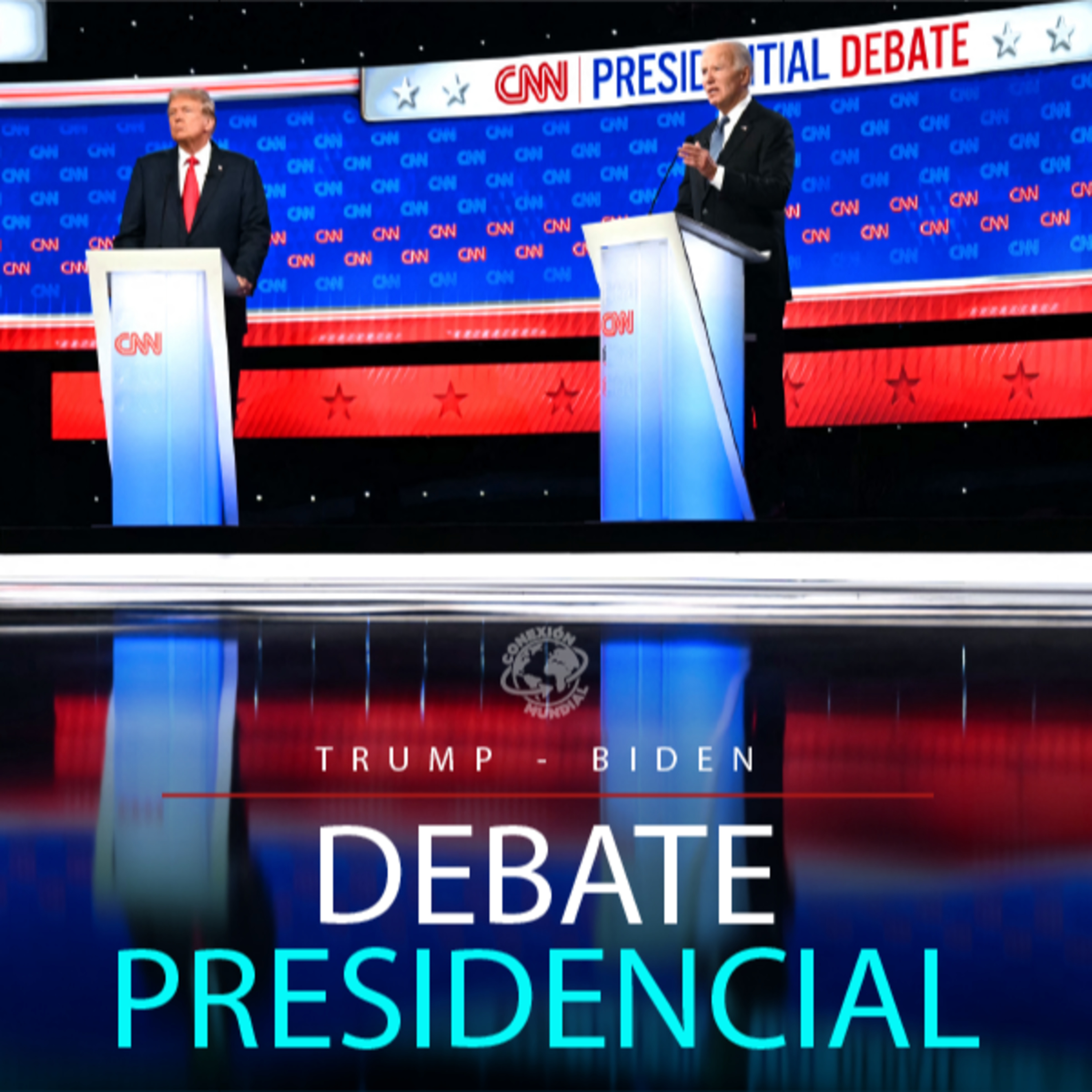  Estados Unidos: primer debate presidencial 2024.