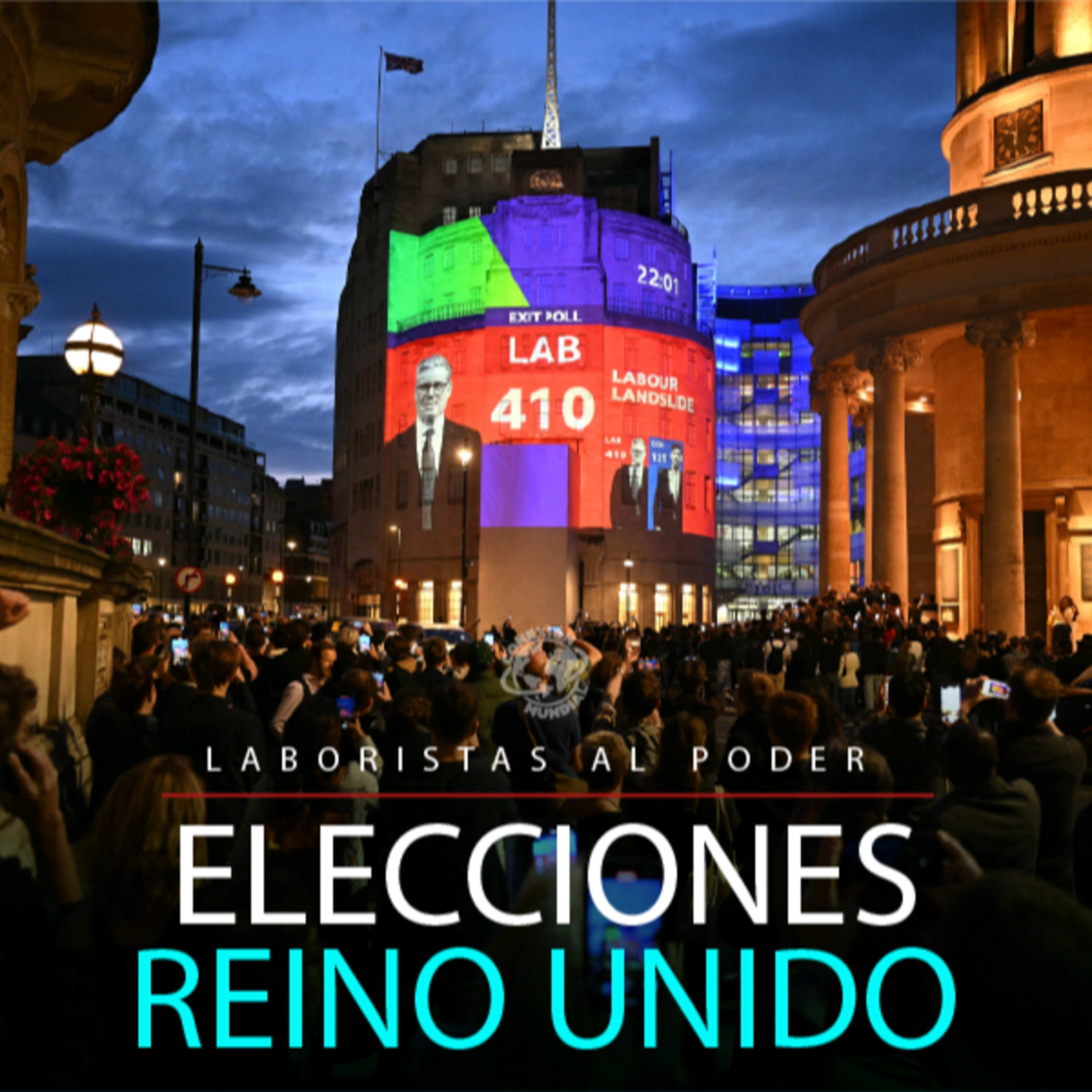 Laboristas arrasan en las elecciones del Reino Unido.