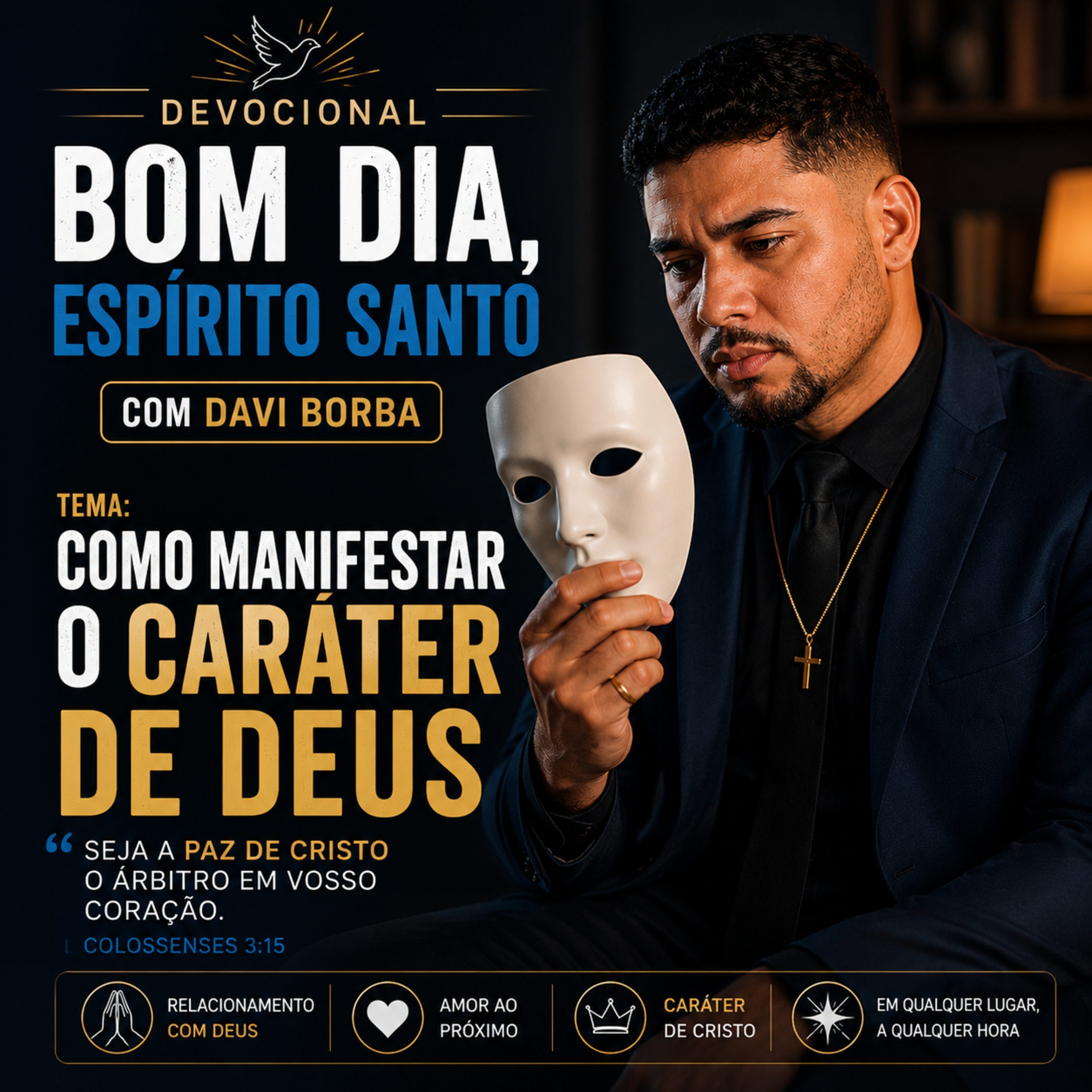 Como manifestar o caráter de Deus - Bom Dia Espírito Santo | Oração da Manhã de Hoje 04/06/2026|  episode artwork