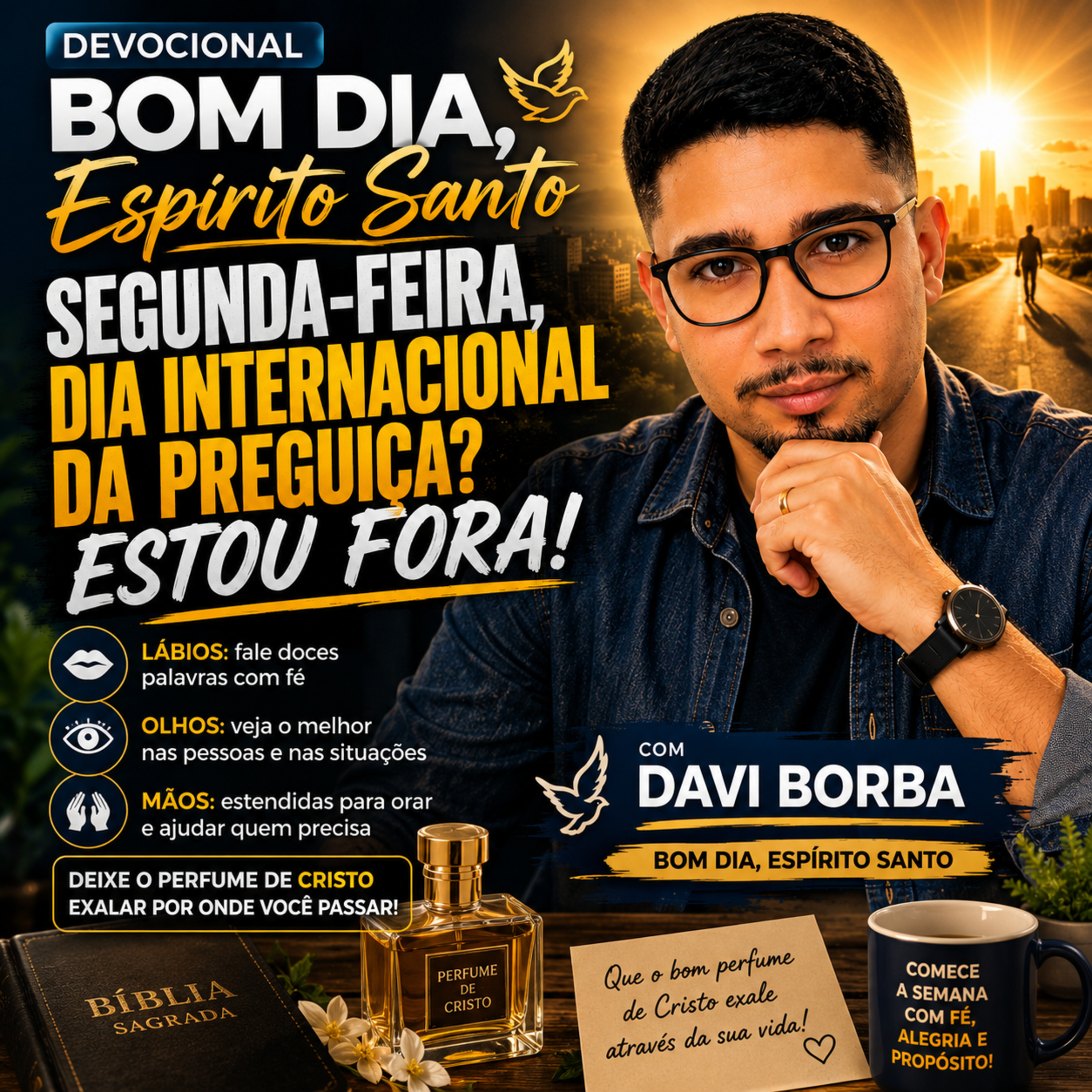 SEGUNDA-FEIRA | Bom Dia Espírito Santo | Oração da Manhã de Hoje 15/06/2026|