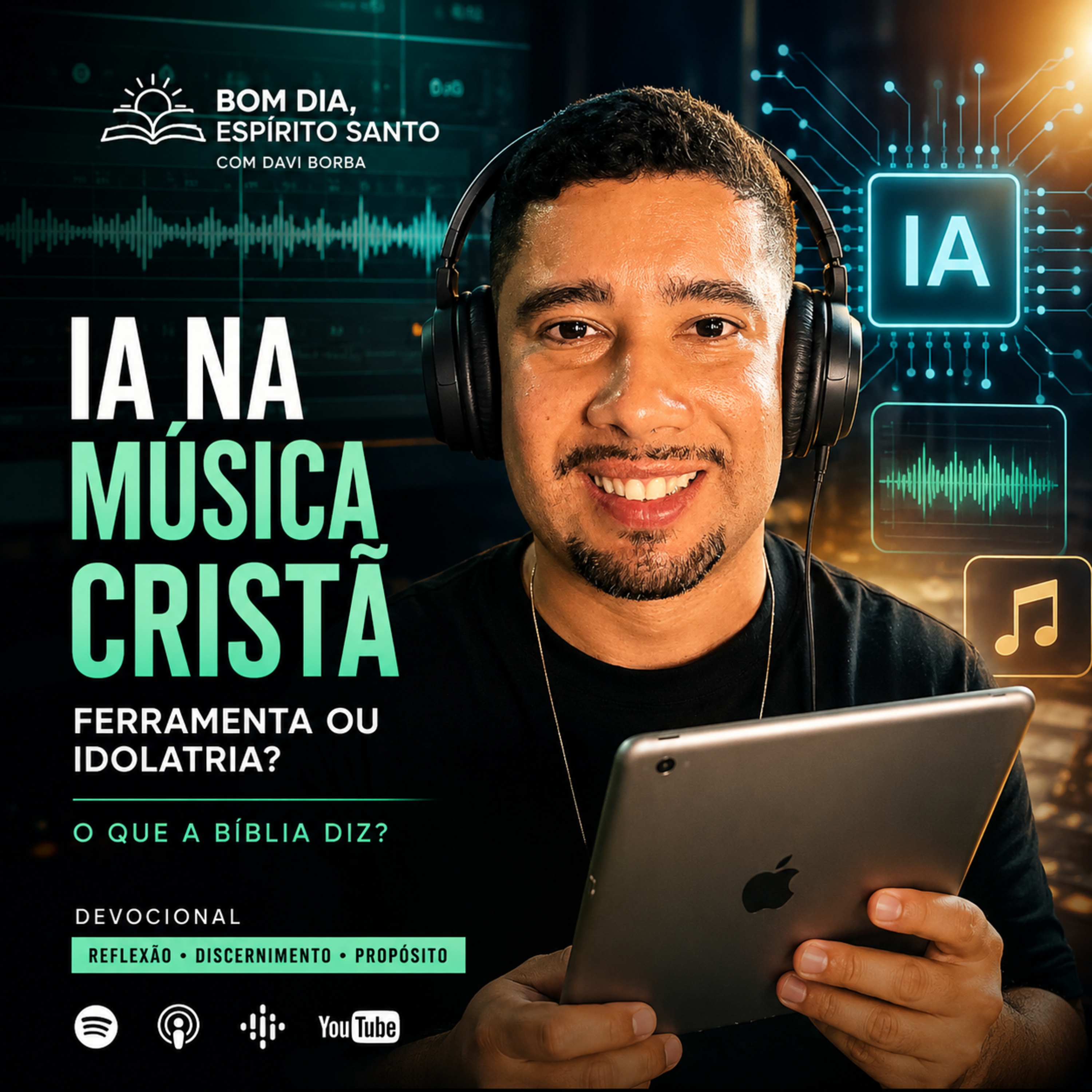 IA na Música Cristã: É de Deus ou do Diabo? | O Que a Bíblia Diz? | Bom Dia, Espírito Santo