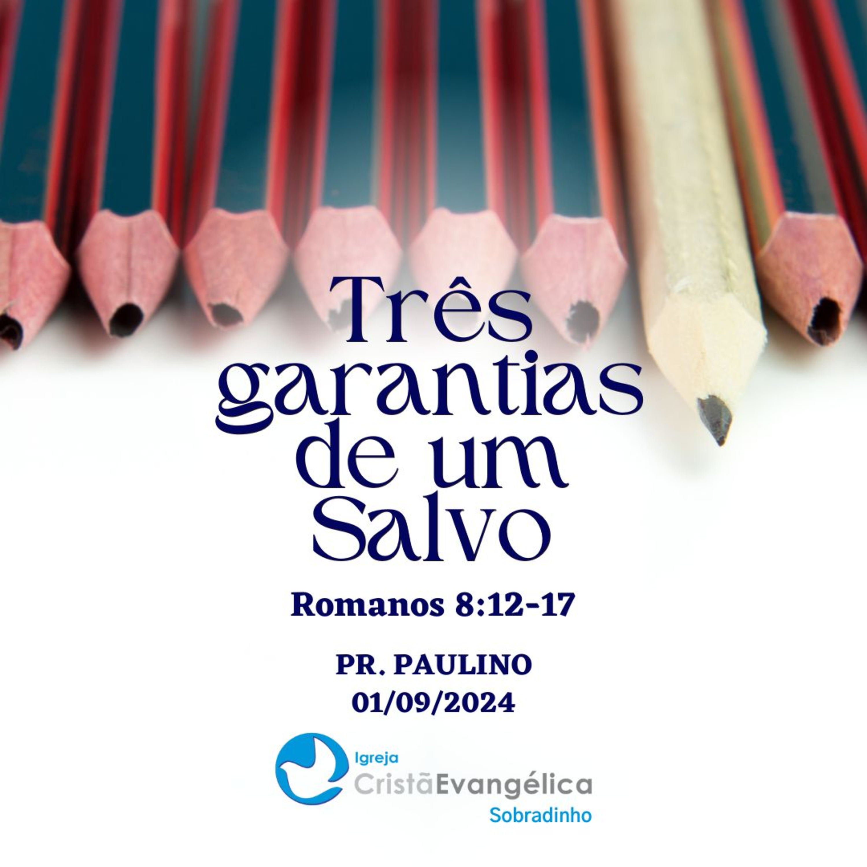 ICES - Três garantias de um Salvo - Pr. Paulino - Palavra Ministrada em 01/09/2024 episode artwork